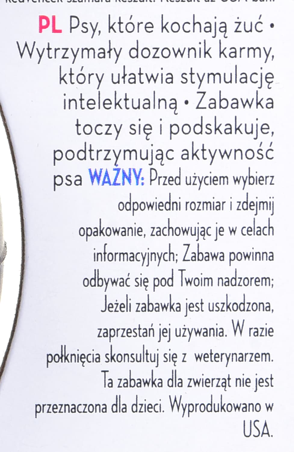 

KONG EXTREME Zabawka gryzak dla psa rasy średniej M