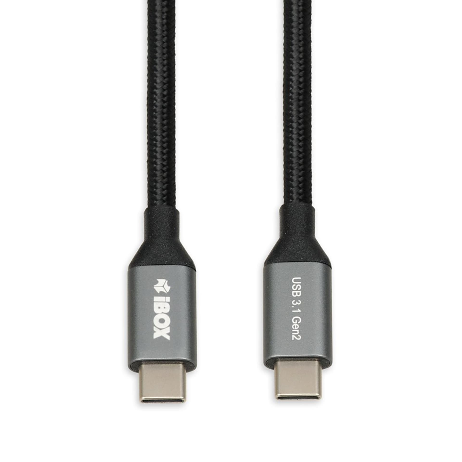 

Kabel IBOX IKUMTC31G2 (USB typu C - USB typu C ; 1m; kolor czarny)
