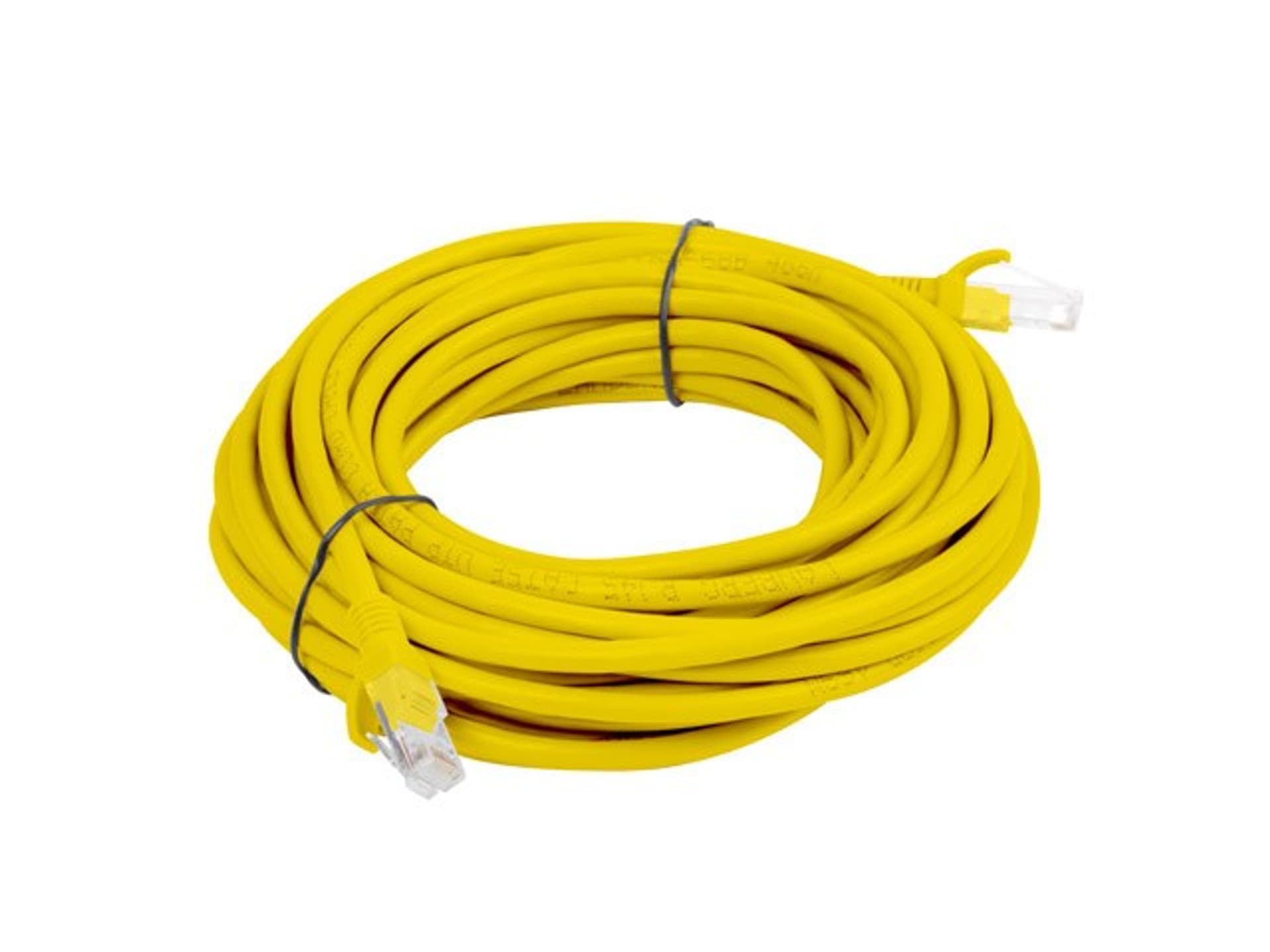 

Patchcord UTP Lanberg PCU6-10CC-0500-Y (RJ45 - RJ45 ; 5m; UTP; kat. 6; kolor żółty)