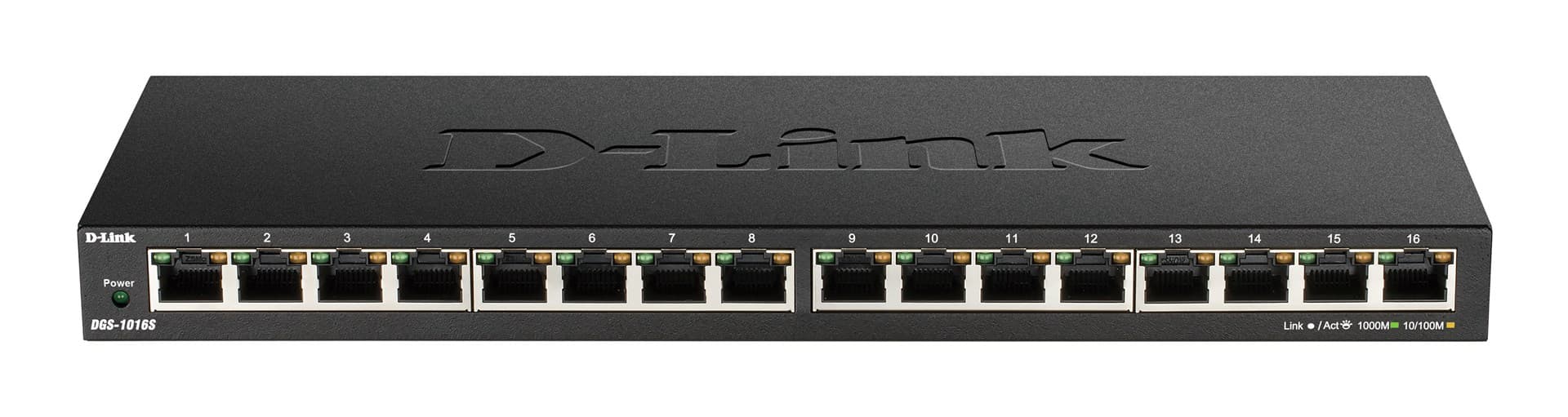 

D-Link DGS-1016S/E 16-Port 10/100/1000Mbps Unmanage