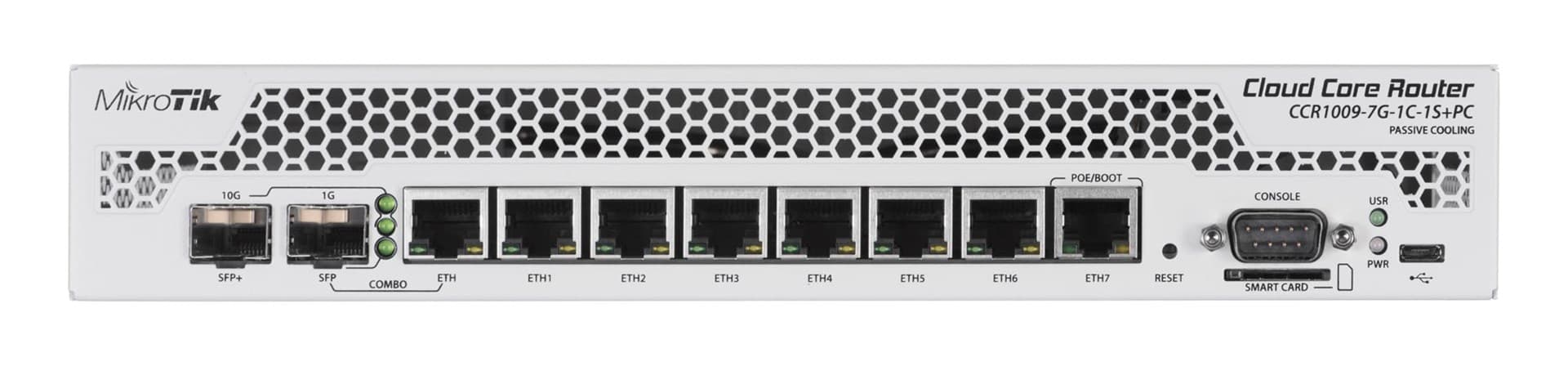 

MikroTik CCR1009-7G-1C-1S+PC Router 8x RJ45 100