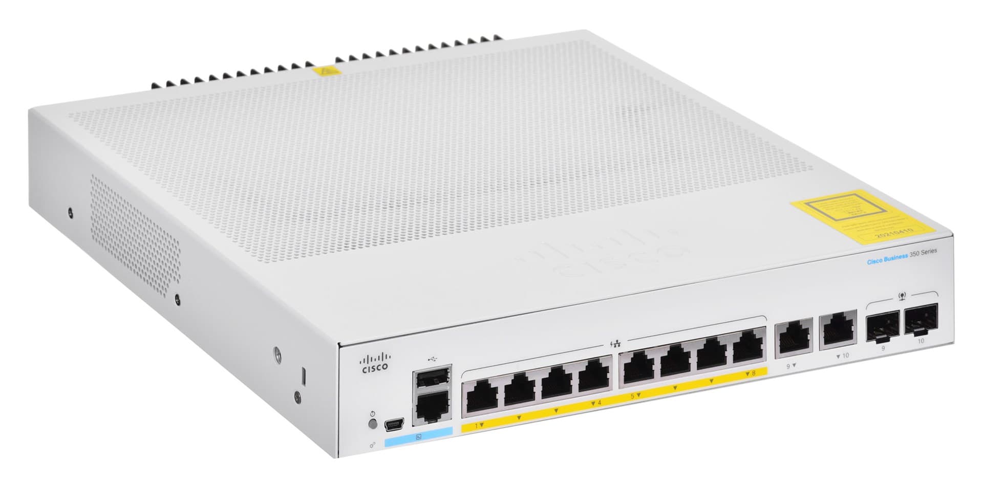 

CISCO CBS350 MANAGED 8-PORT GE POE 2X1G COMBO