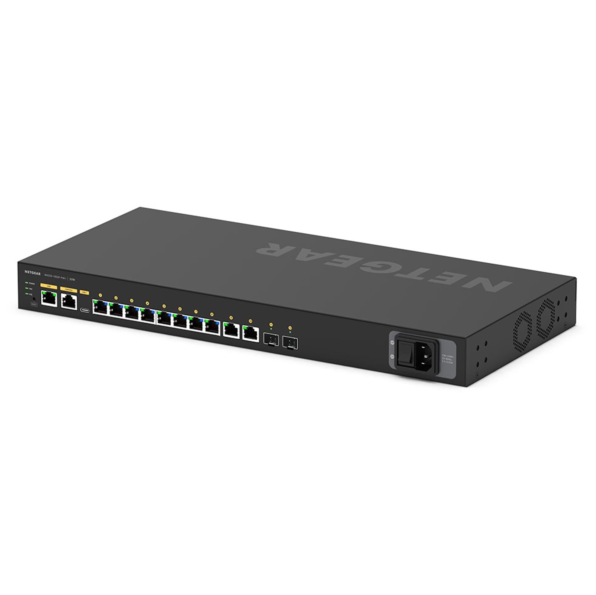 

Netgear M4250-10G2F-POE+ MANAGED SWITCH