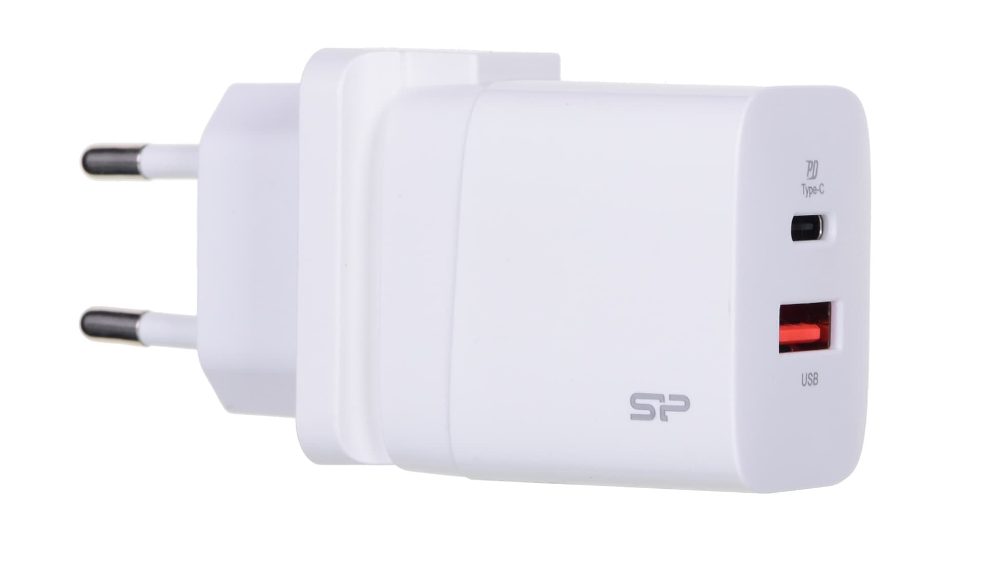 

Ładowarka sieciowa QM16 QC3.0+PD USB-C USB-A 18W - wtyczki EU, US, UK, AU