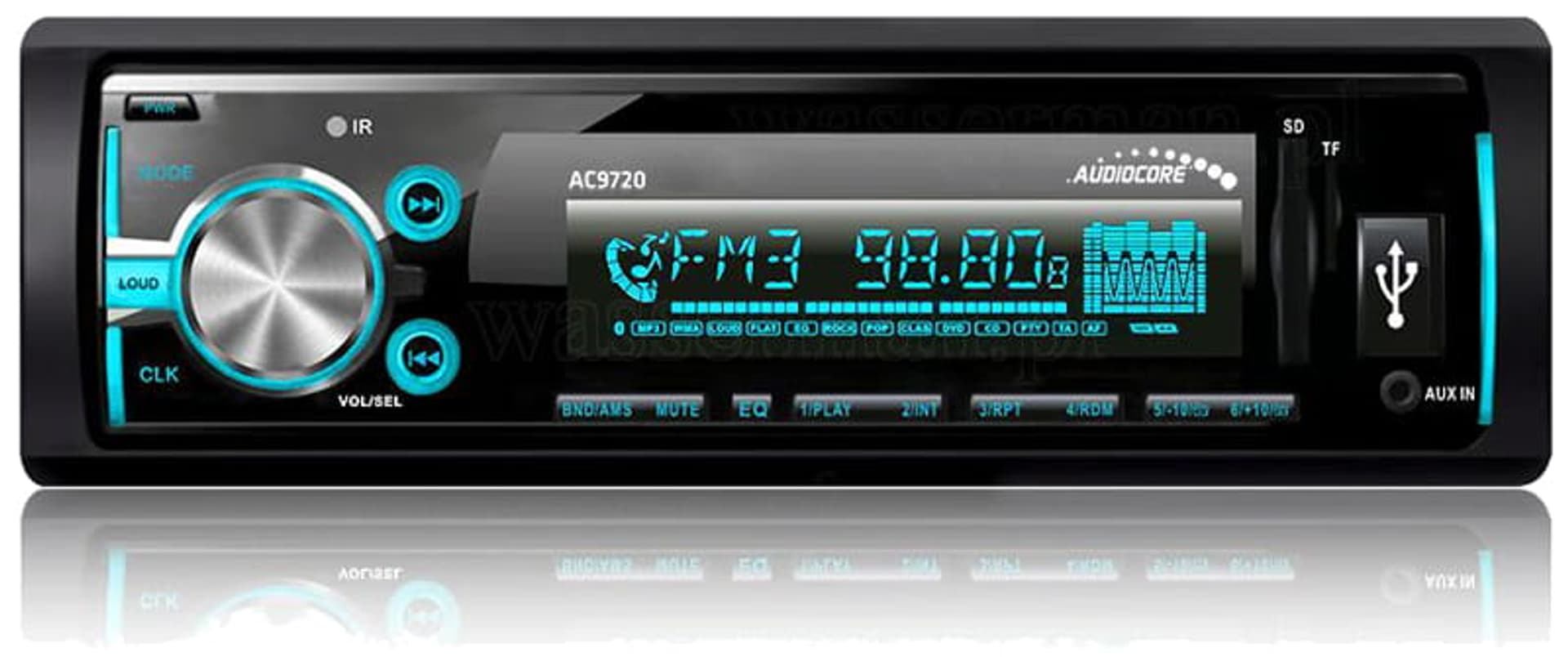 

Radio sam. Bluetooth Multicolor MP3/WMA/USB/RDS/SD