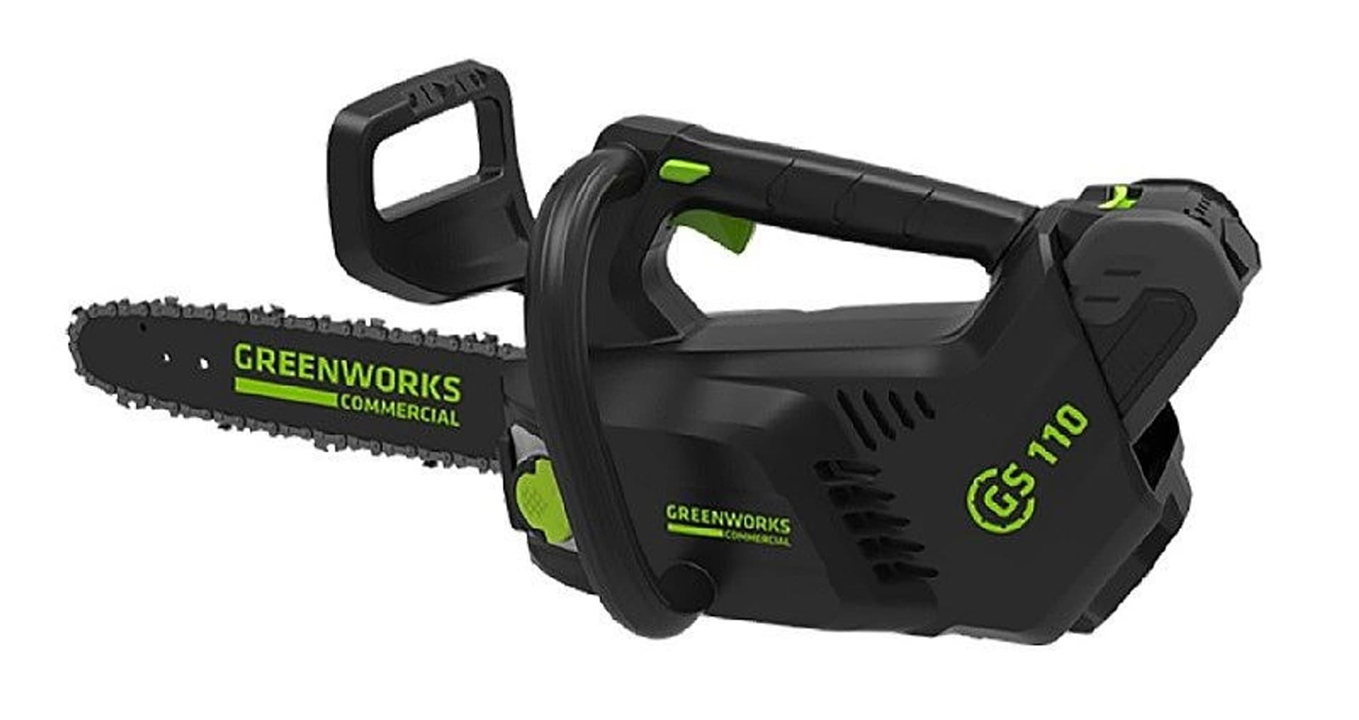 

40V Pilarka łańcuchowa 25cm z górnym uchwytem GREENWORKS GD40TCS - 2003807