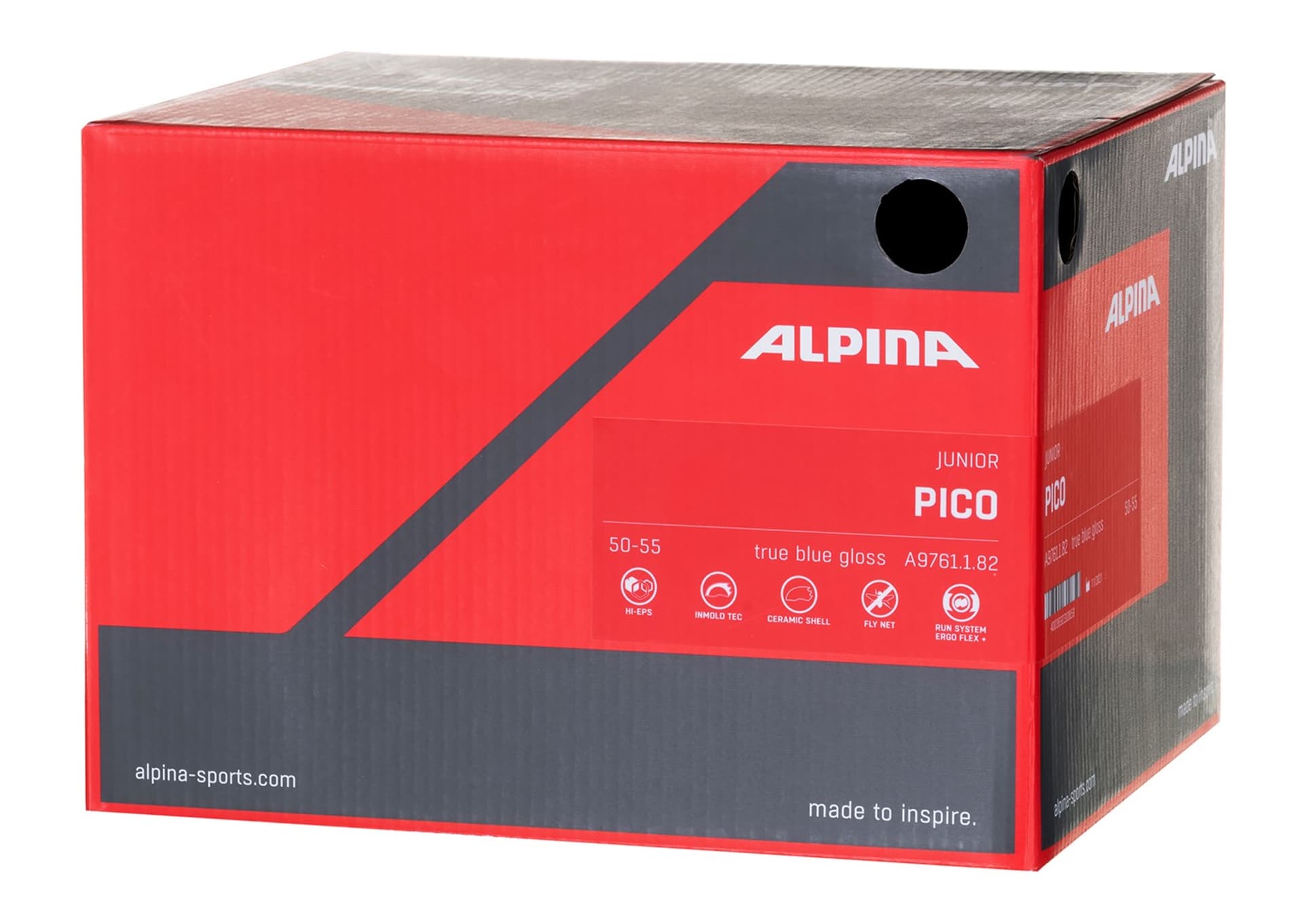 

Kask rowerowy ALPINA PICO TRUE blue gloss 50-55 new 2022