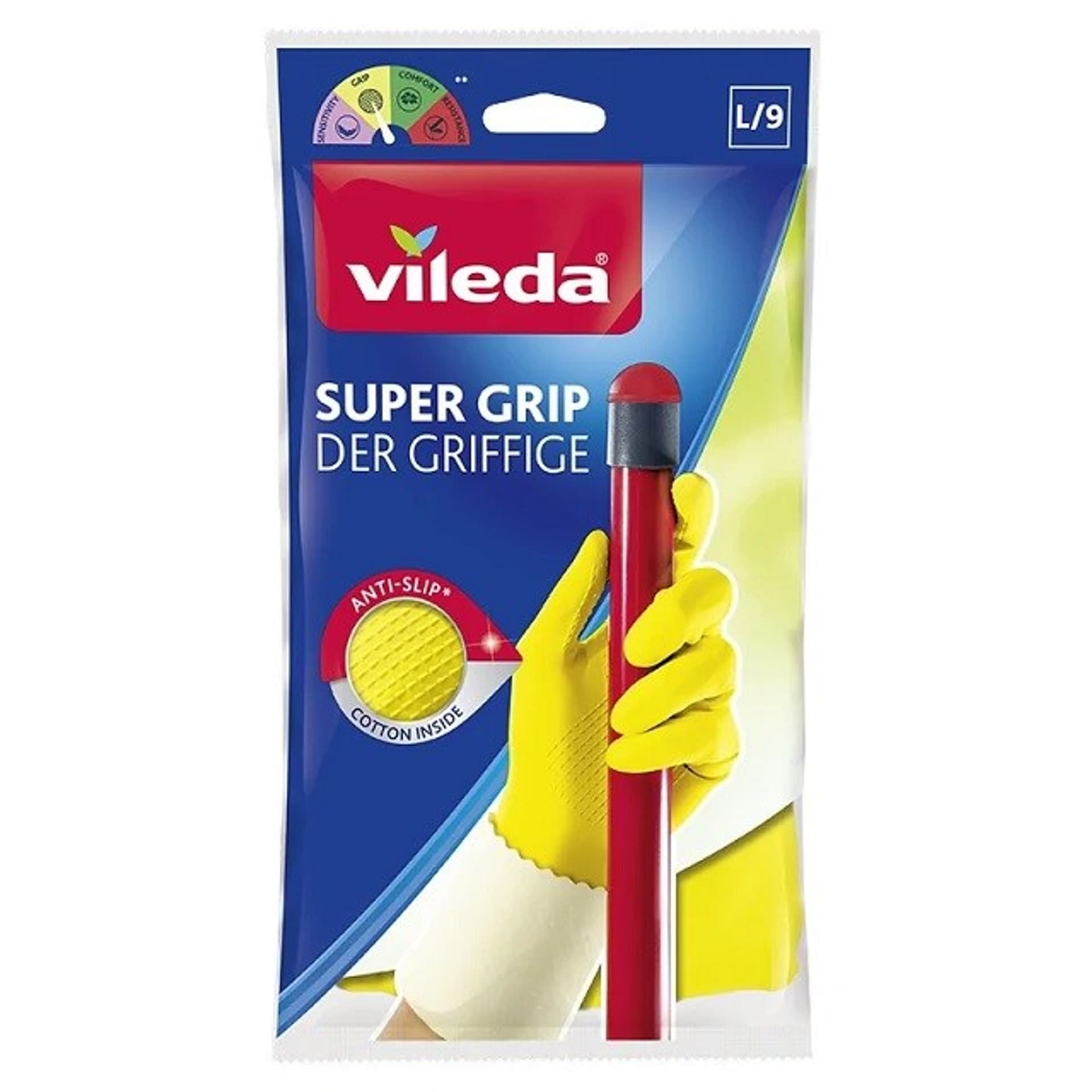 

Rękawice Vileda Super Grip "L"