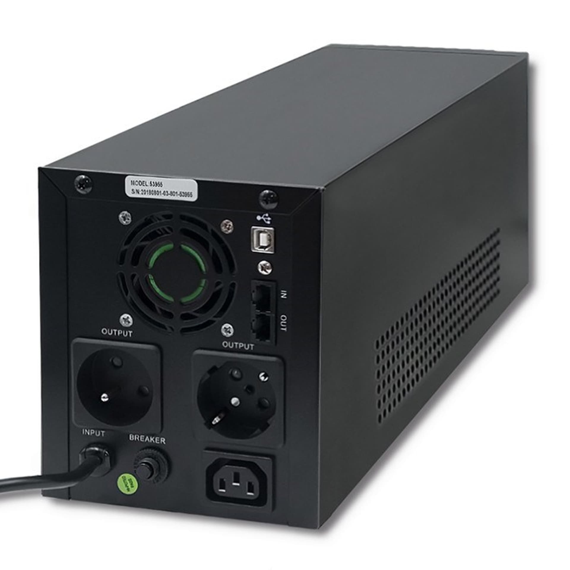 

Zasilacz UPS Qoltec Monolith 53955 (TWR; 1500VA)
