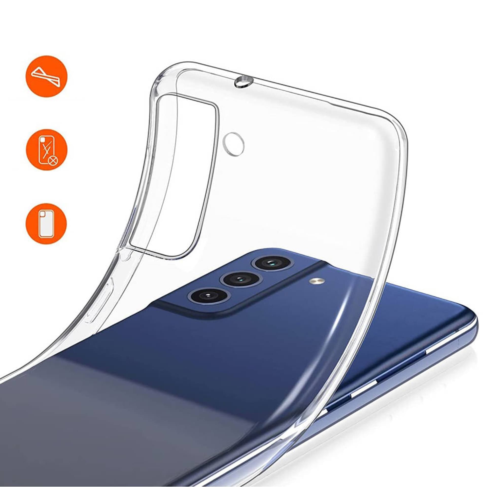 

Etui SAMSUNG GALAXY S21 FE Nexeri Slim Case Protect 2mm transparentne