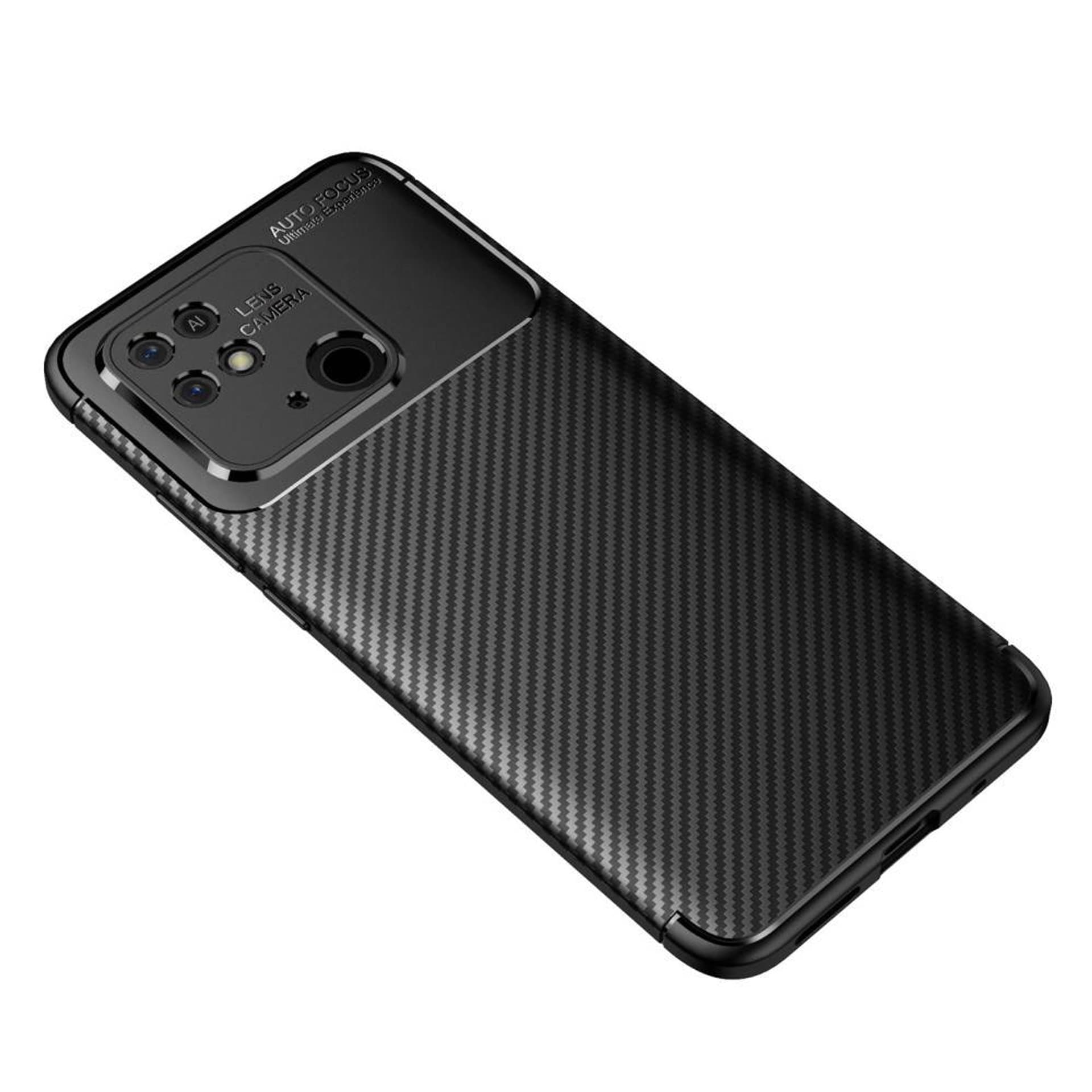 

Etui XIAOMI REDMI 10C Pancerne Shockproof Nexeri Carbon Fiber czarne