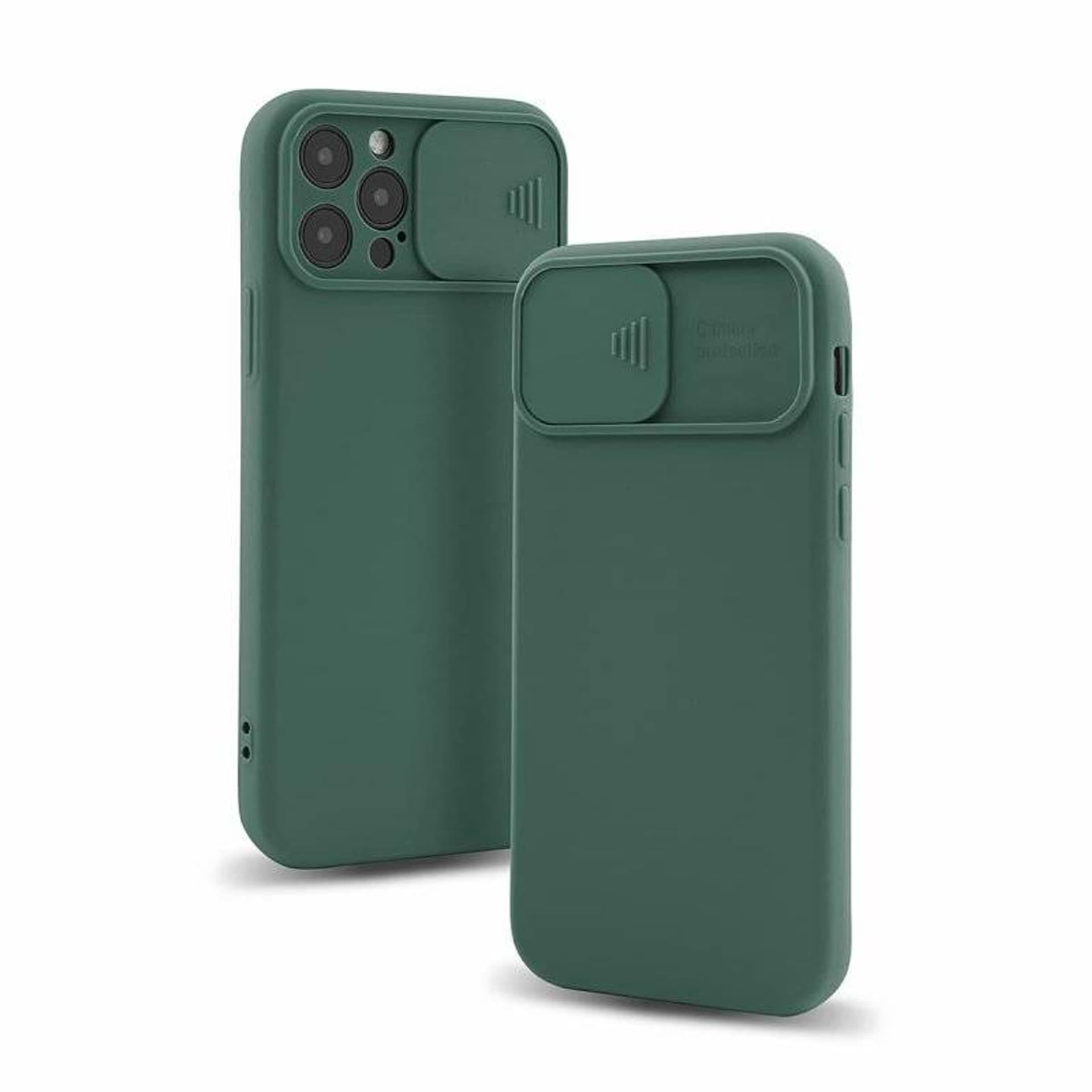 

Etui XIAOMI REDMI NOTE 12 5G Silikonowe z Osłoną na Aparat Nexeri Silicone Lens zielone