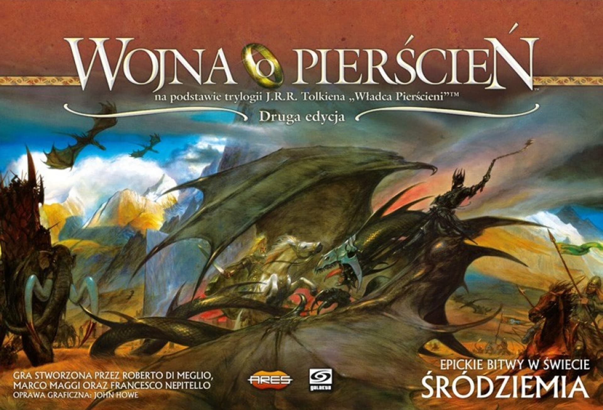 

GRA PLANSZOWA WOJNA O PIERŚCIEŃ - podstawa GALAKTA