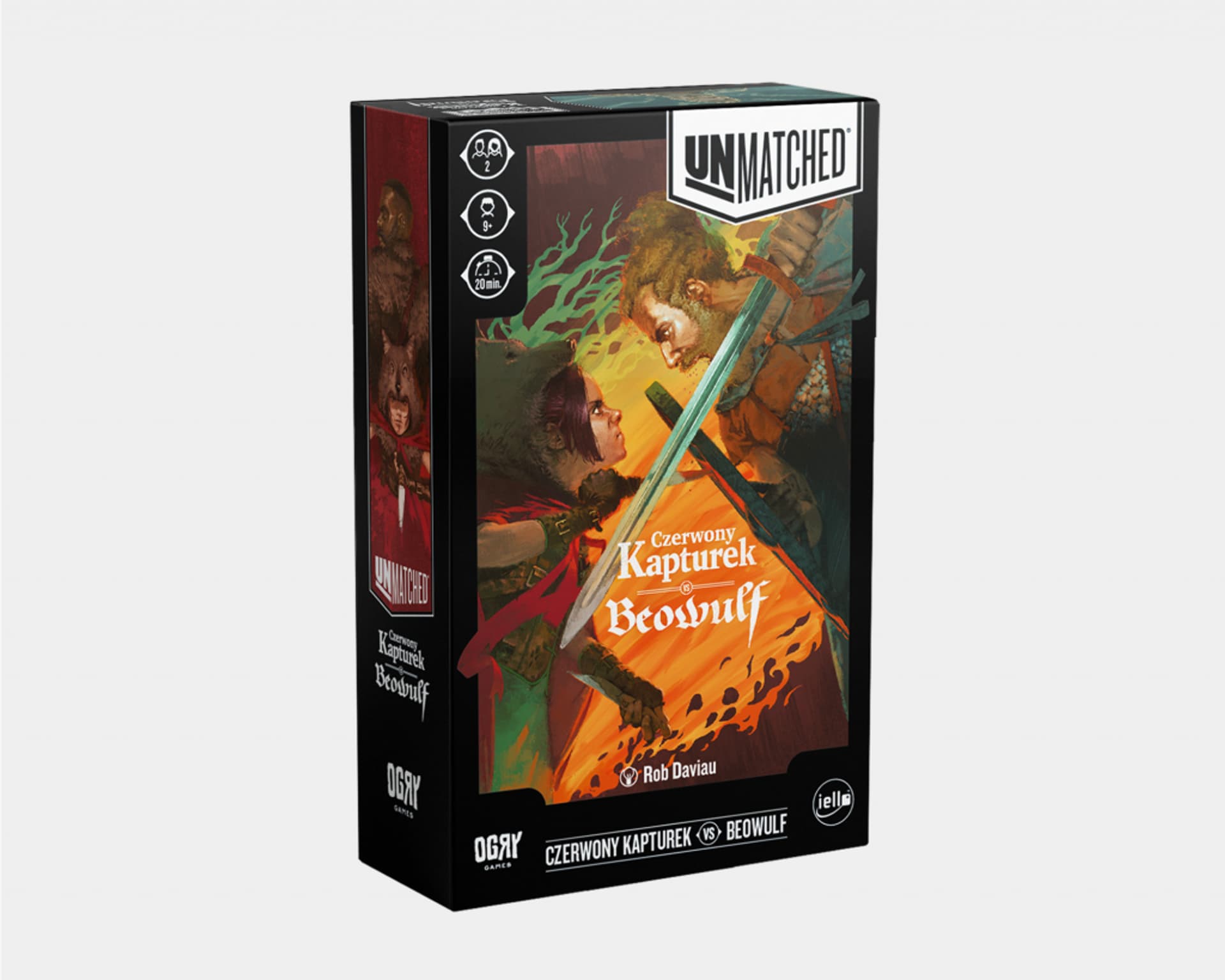 

GRA UNMATCHED: CZERWONY KAPTUREK vs BEOWULF - OGRY GAMES