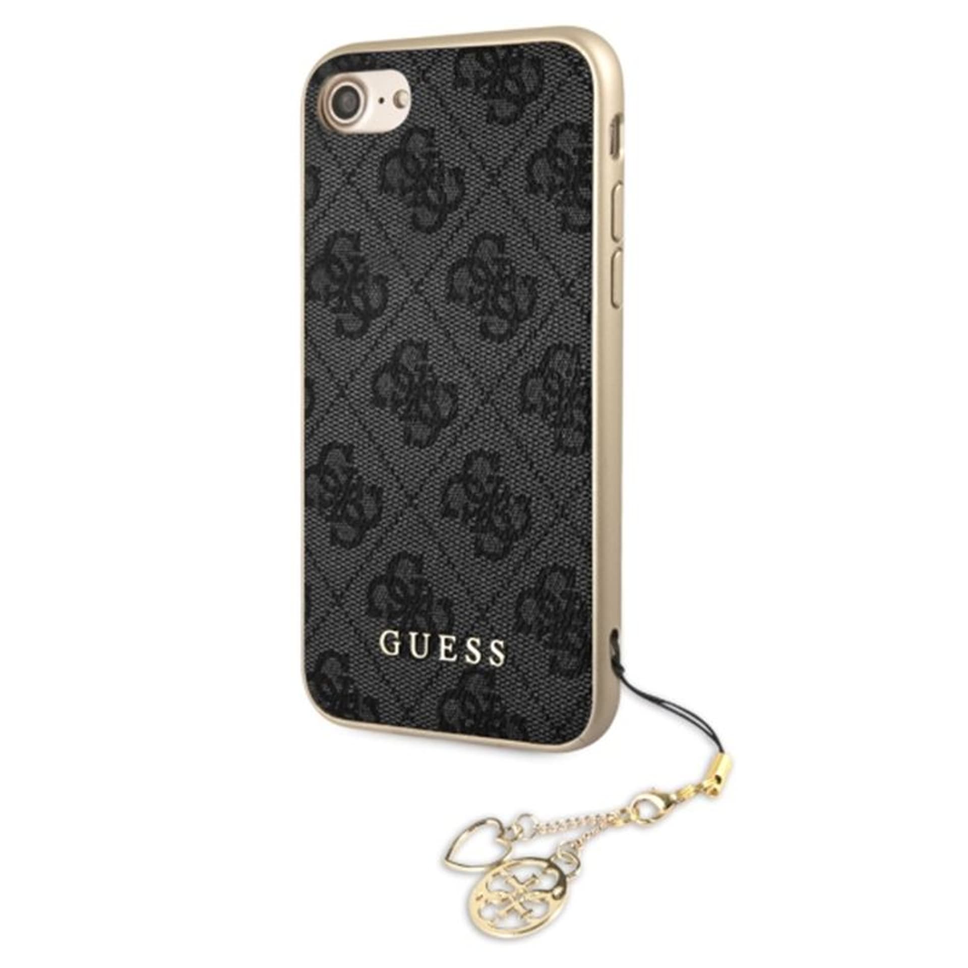 

Guess GUHCI8GF4GGR iPhone 7/8/SE 2020 / SE 2022 grey/szary hard case 4G Charms Collection