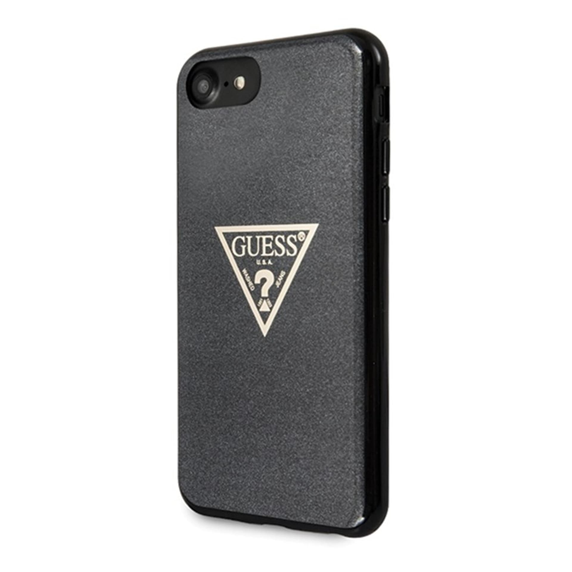 

Guess Solid Glitter Triangle - Etui iPhone 8 / 7 (Black)