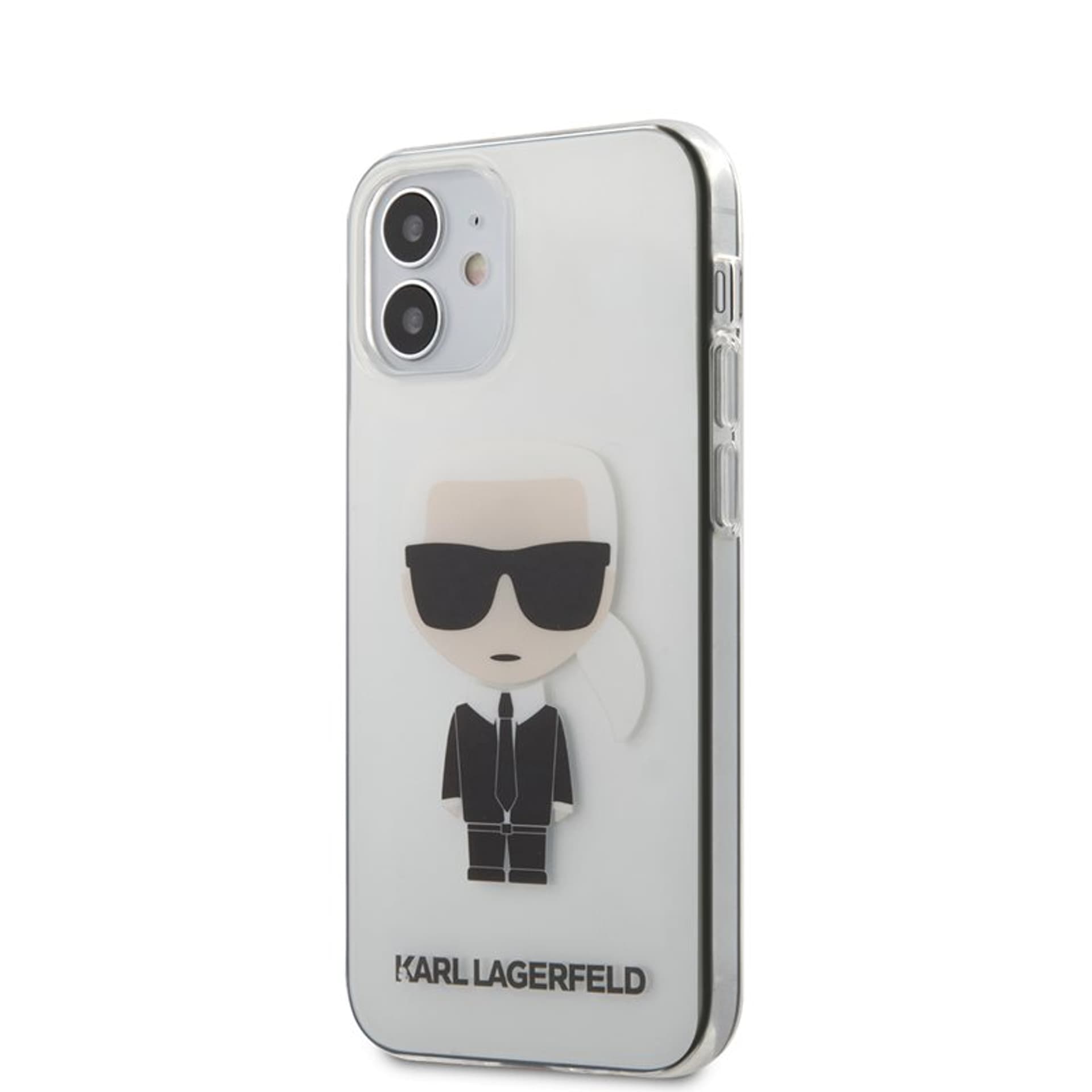 

Karl Lagerfeld KLHCP12STRIK iPhone 12 mini 5,4" hardcase Transparent Ikonik