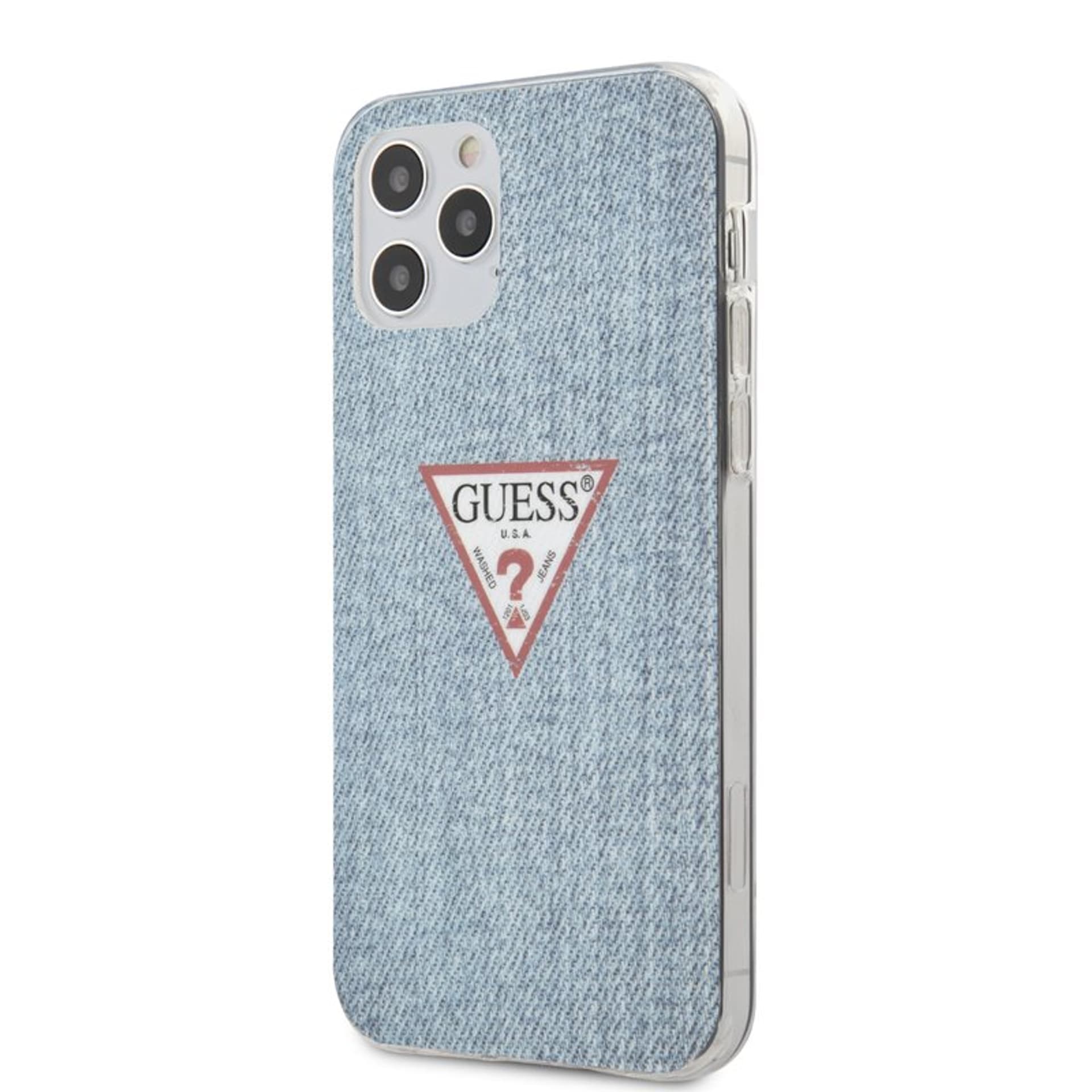

Guess GUHCP12MPCUJULLB iPhone 12/12 Pro 6,1" niebieski/light blue hardcase Jeans Collection