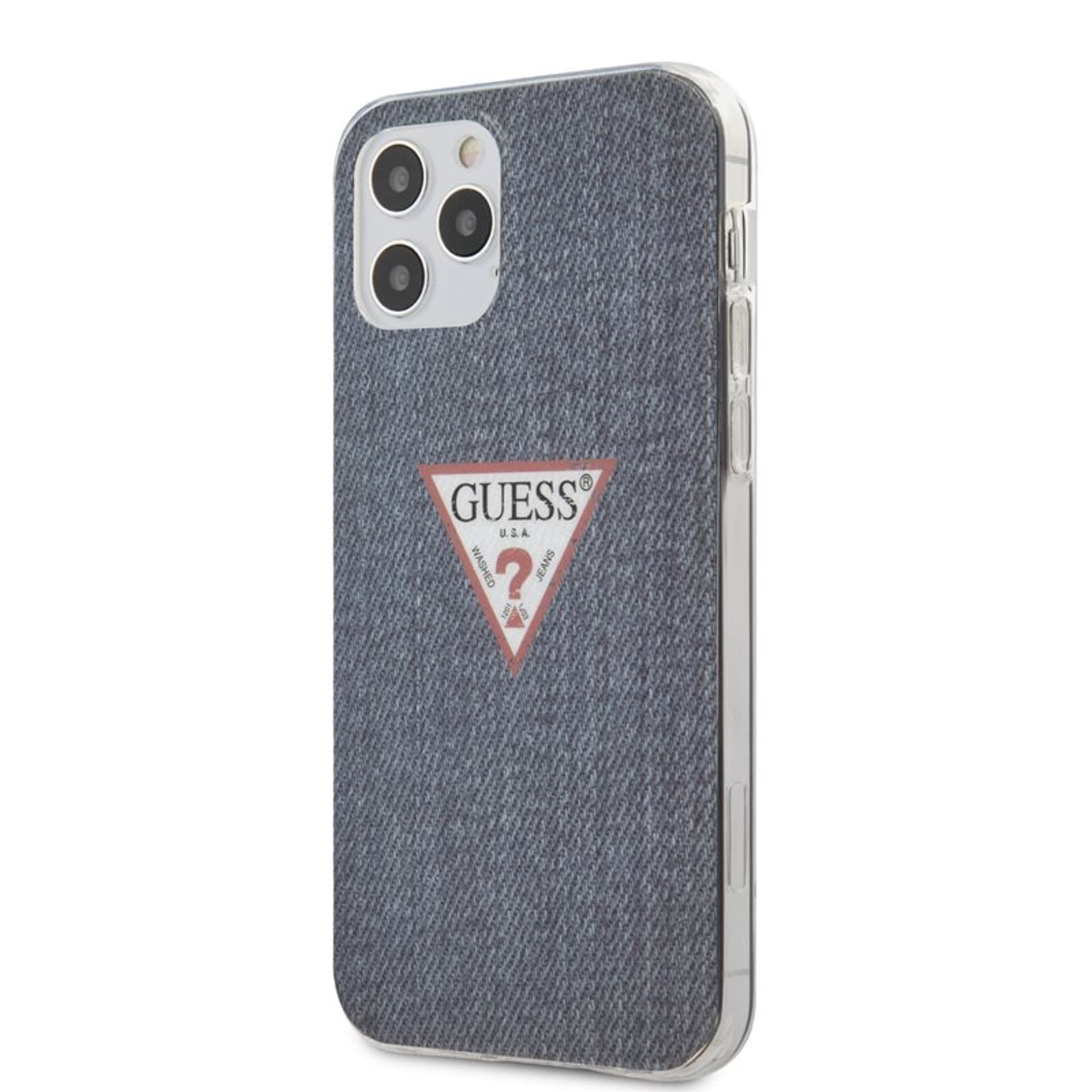 

Guess GUHCP12MPCUJULDB iPhone 12/12 Pro 6,1" granatowy/dark blue hardcase Jeans Collection