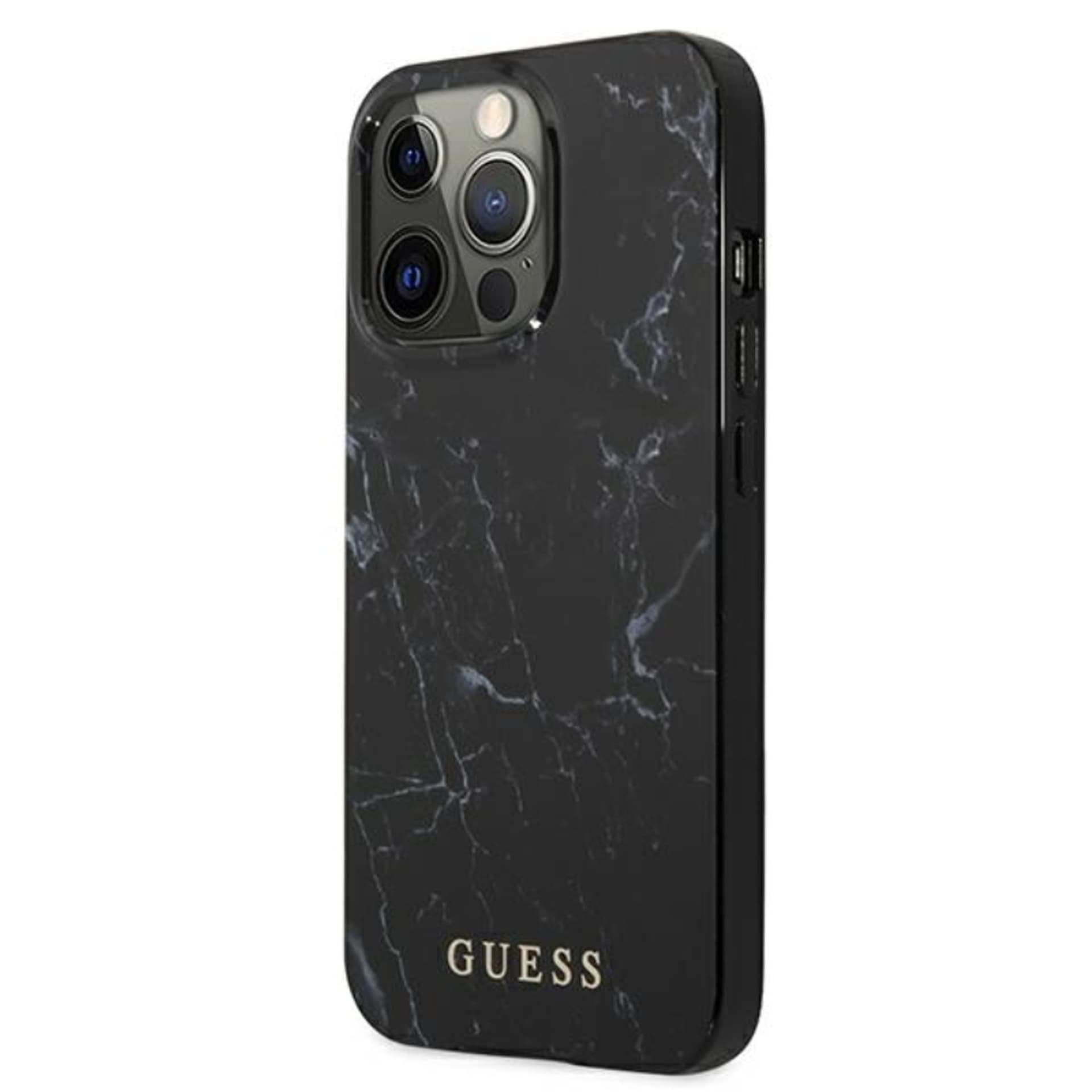 

Guess Marble - Etui iPhone 13 Pro Max (czarny)