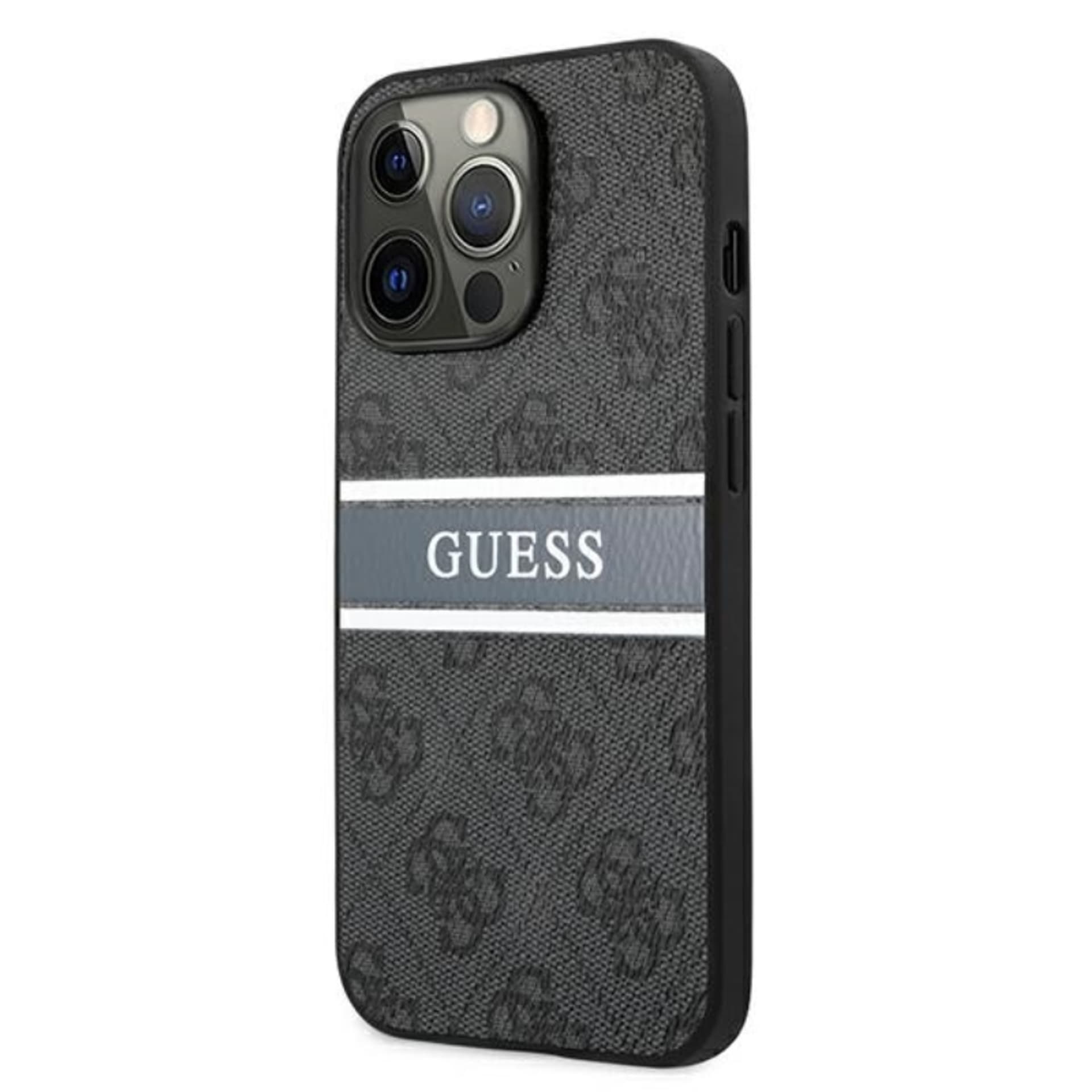 

Guess GUHCP13L4GDGR iPhone 13 Pro / 13 6,1" szary/grey hardcase 4G Stripe