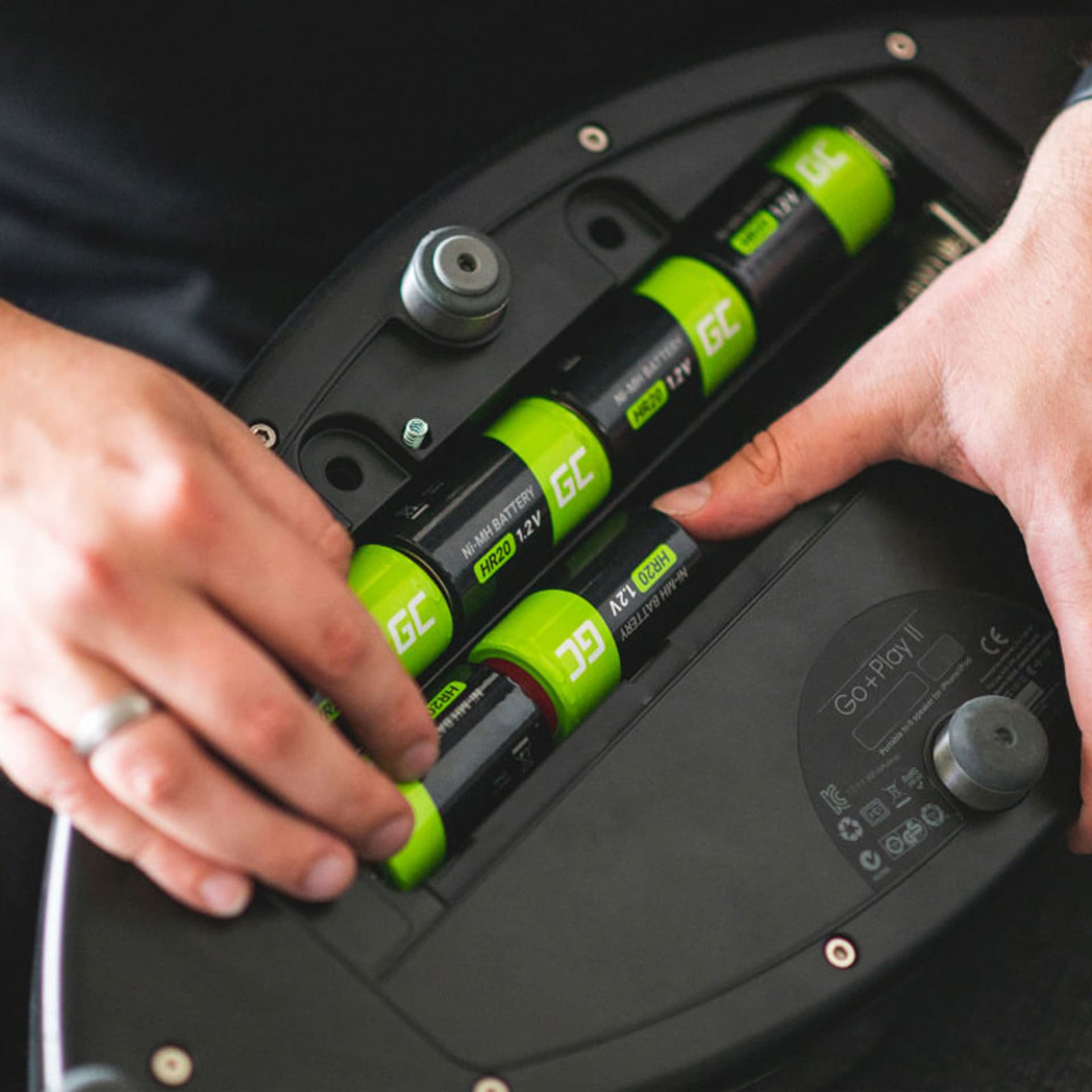 

Green Cell - Baterie Akumulatorki 4x D R20 HR20 Ni-MH 1.2V 8000 mAh