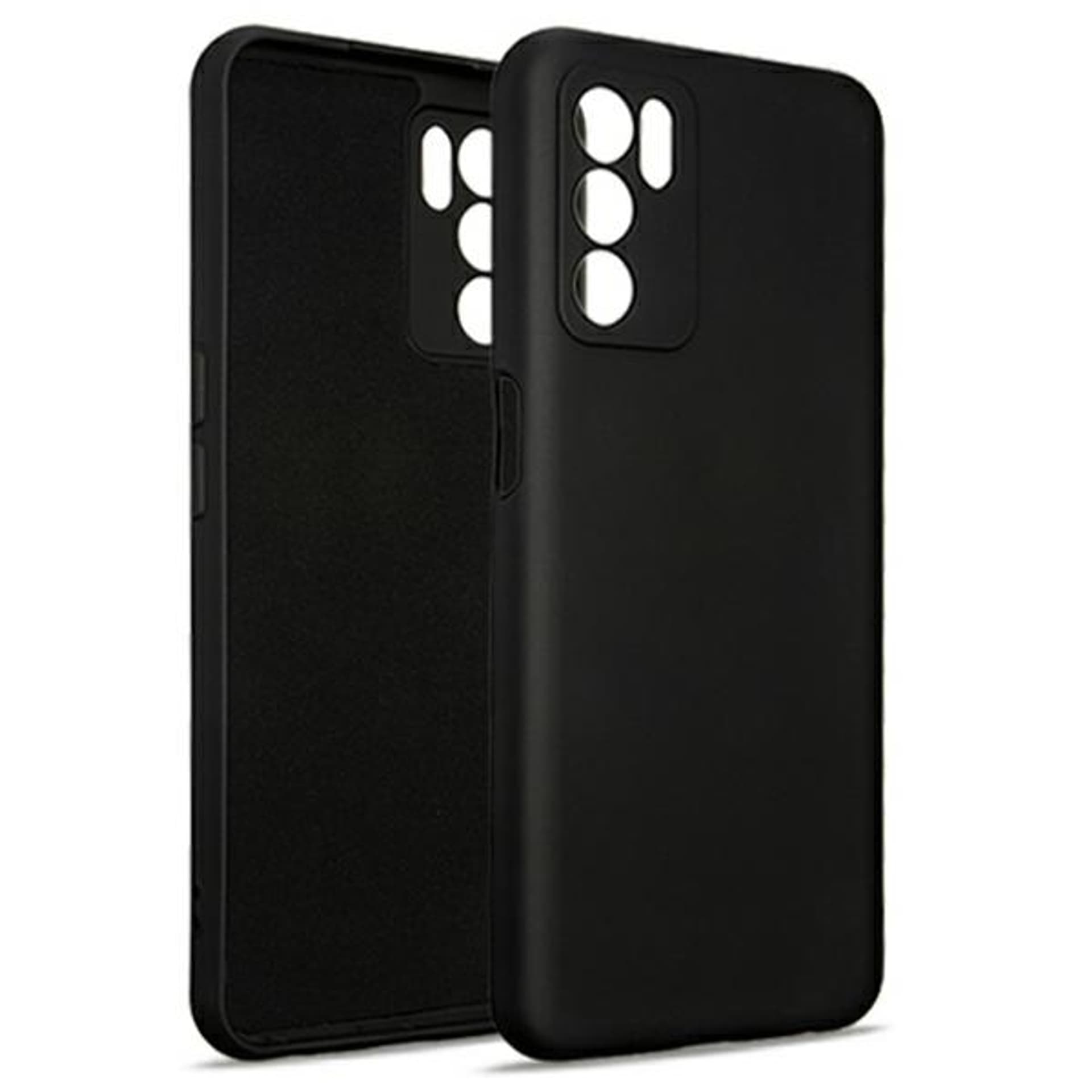 

Beline Etui Silicone Oppo A16/A16s/A16K czarny/black