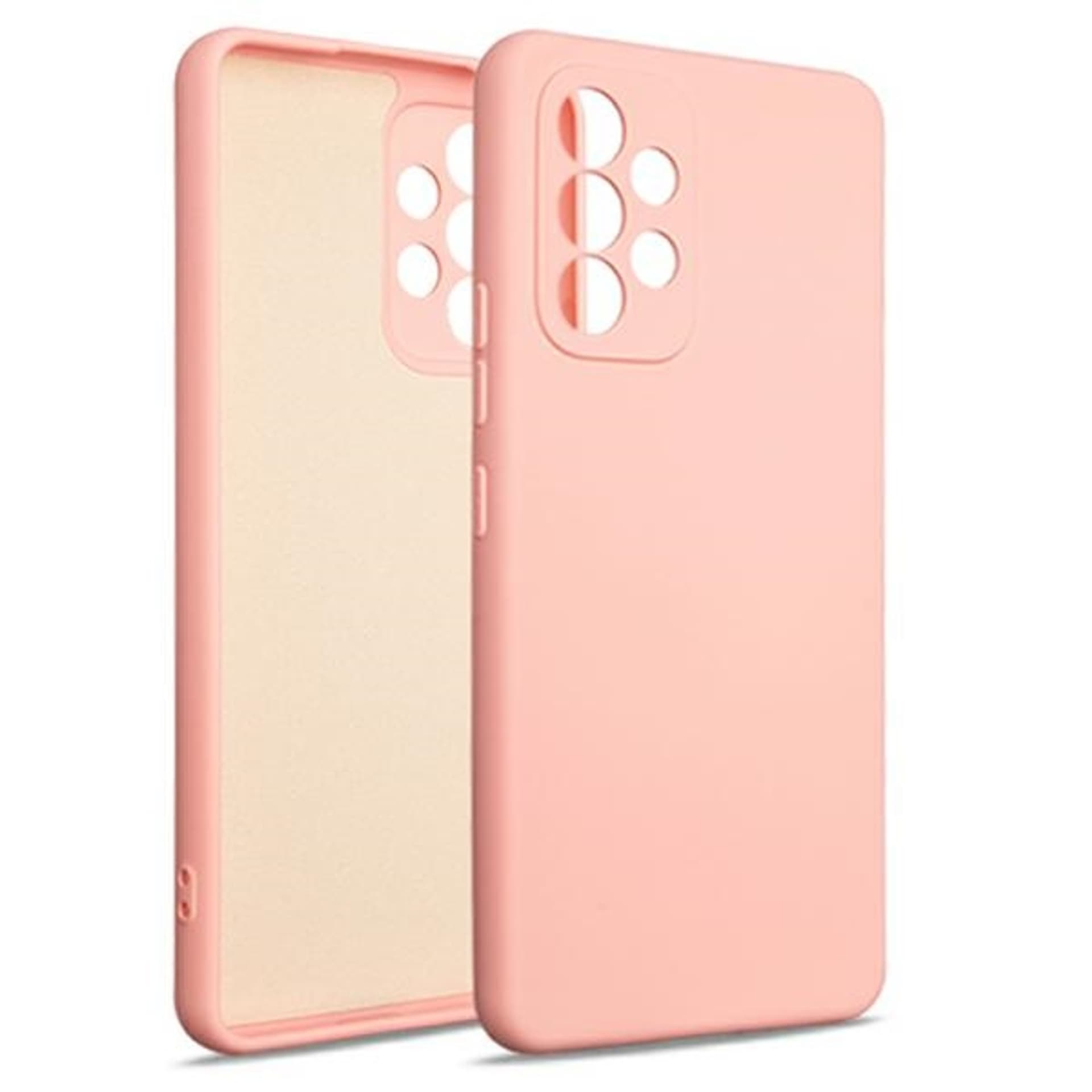 

Beline Etui Silicone Samsung A53 rózowo-złty/rose gold