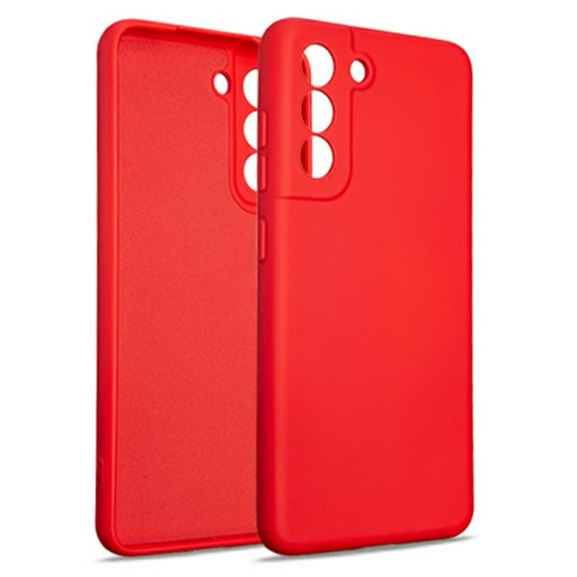 

Beline Etui Silicone Samsung S21 FE czerwony/red