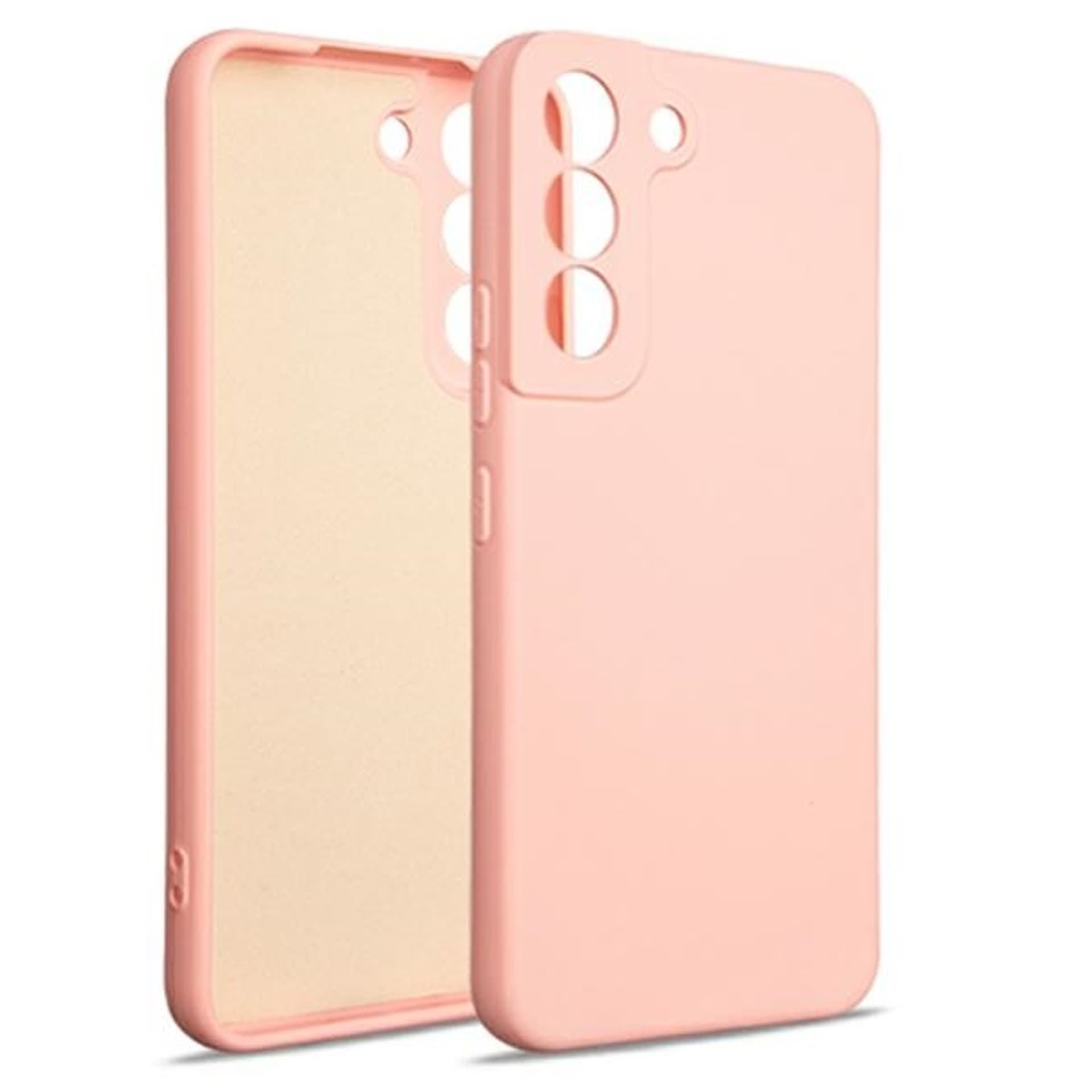 

Beline Etui Silicone Samsung S22 różowo-złoty/rose gold