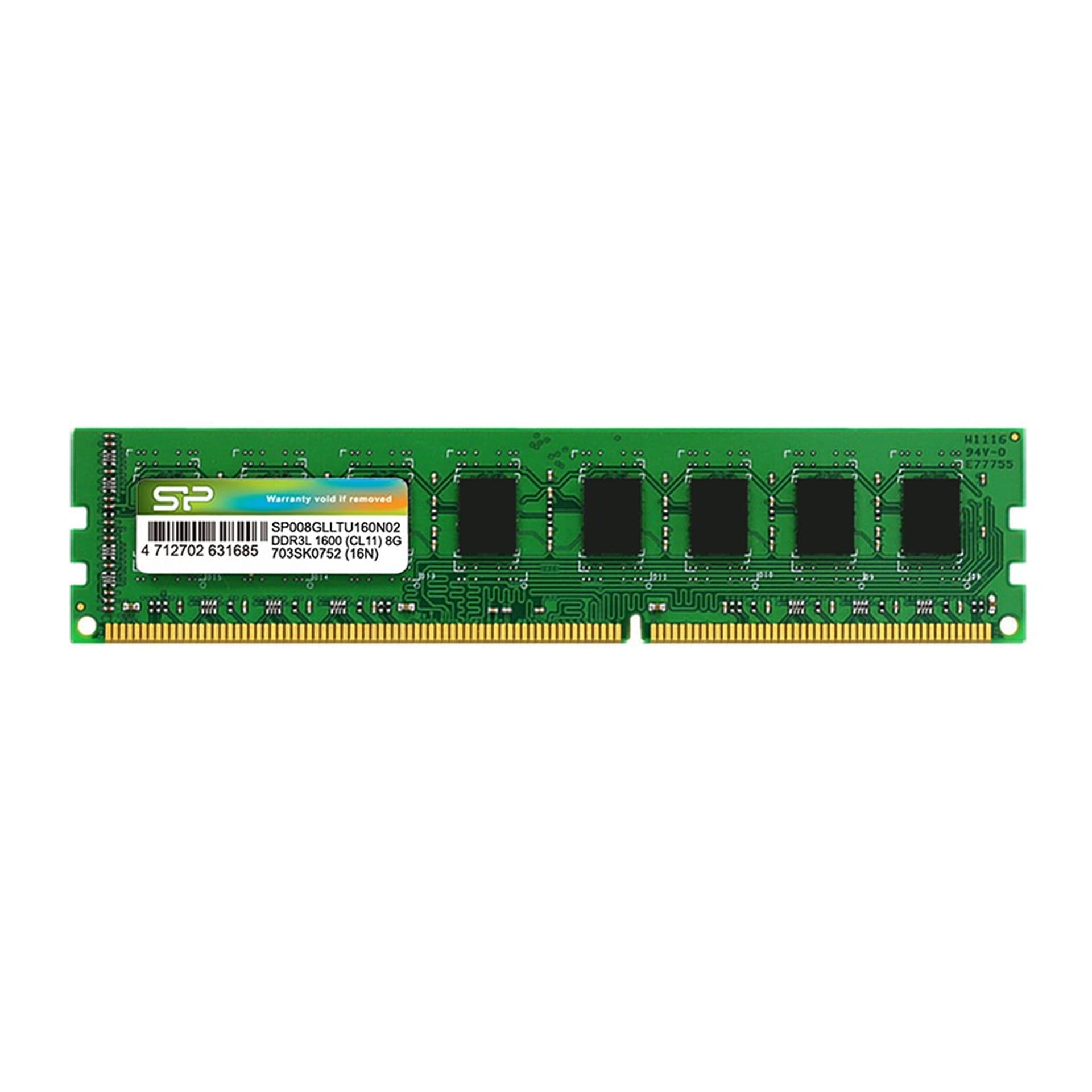 

Pamięć RAM Silicon Power DDR3 4GB (1x4GB) 1600MHz CL11 1.35V Low Voltage UDIMM, 1x4gb) 1600mhz cl11 1.35v low voltage udim