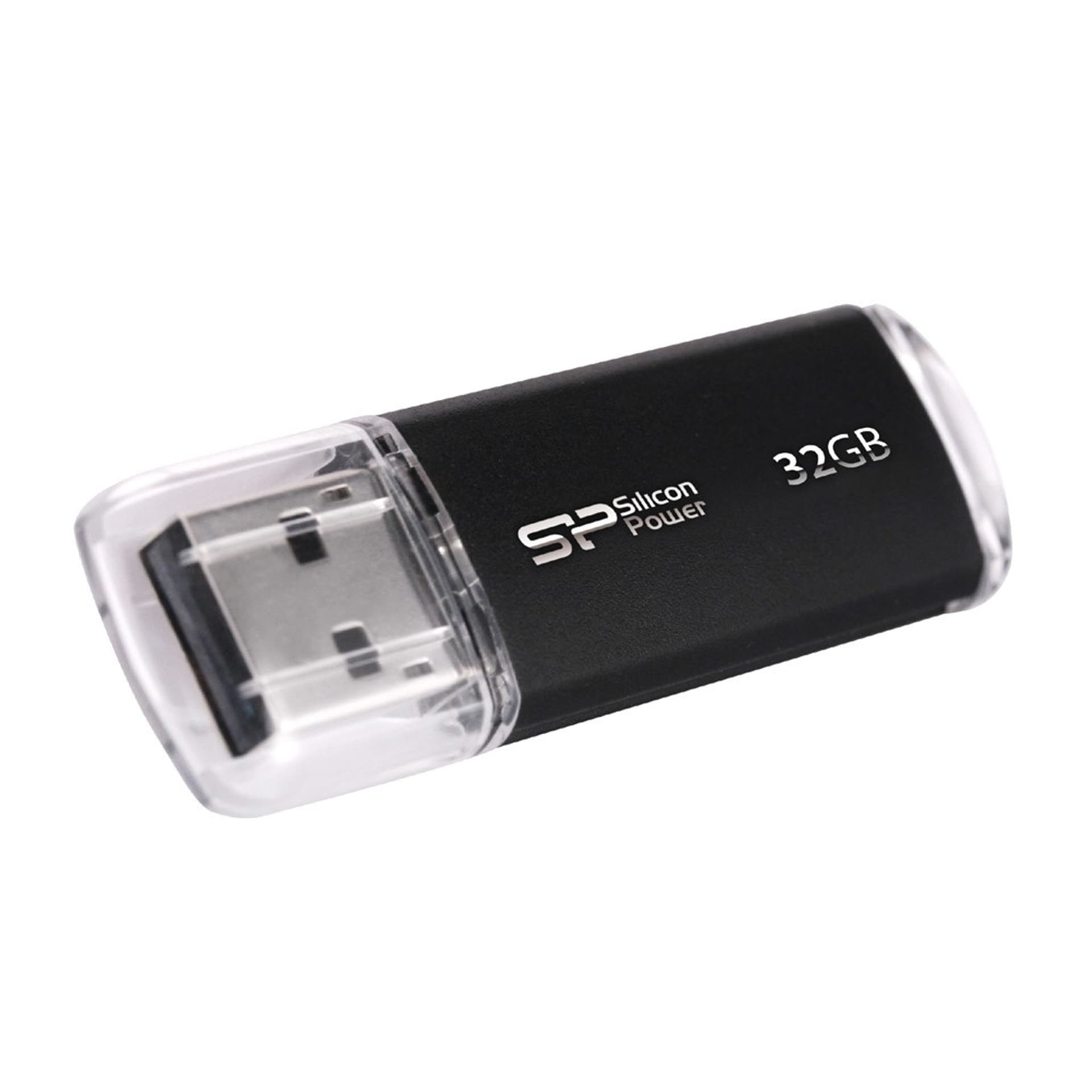 

Pendrive Silicon Power Ultima II M01 32GB USB 2.0 kolor czarny ALU (SP032GBUF2M01V1K)