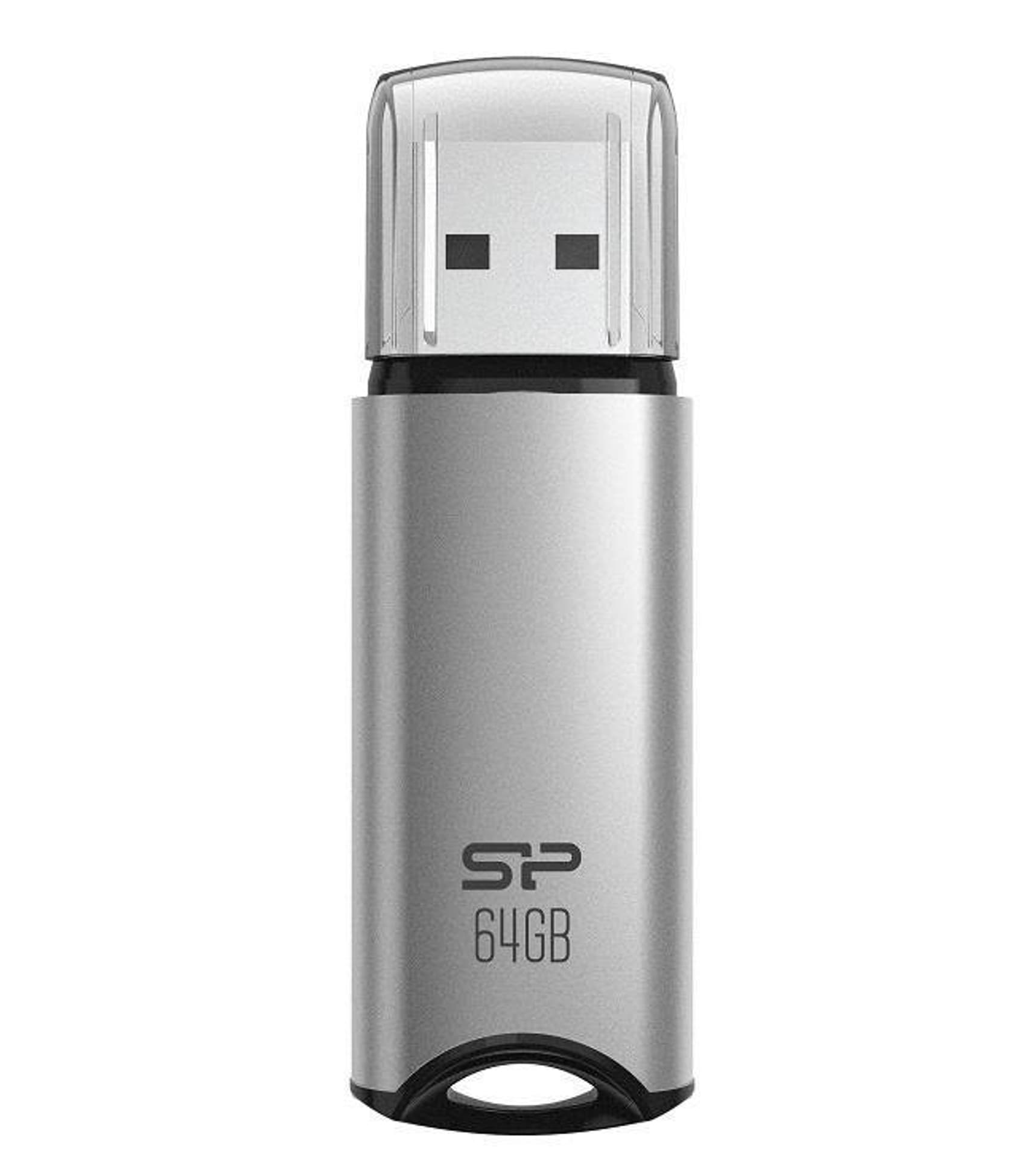 

Silicon Power USB Flash Drive Marvel Series M02 64 GB, Type-A USB 3.2 Gen 1, Silver