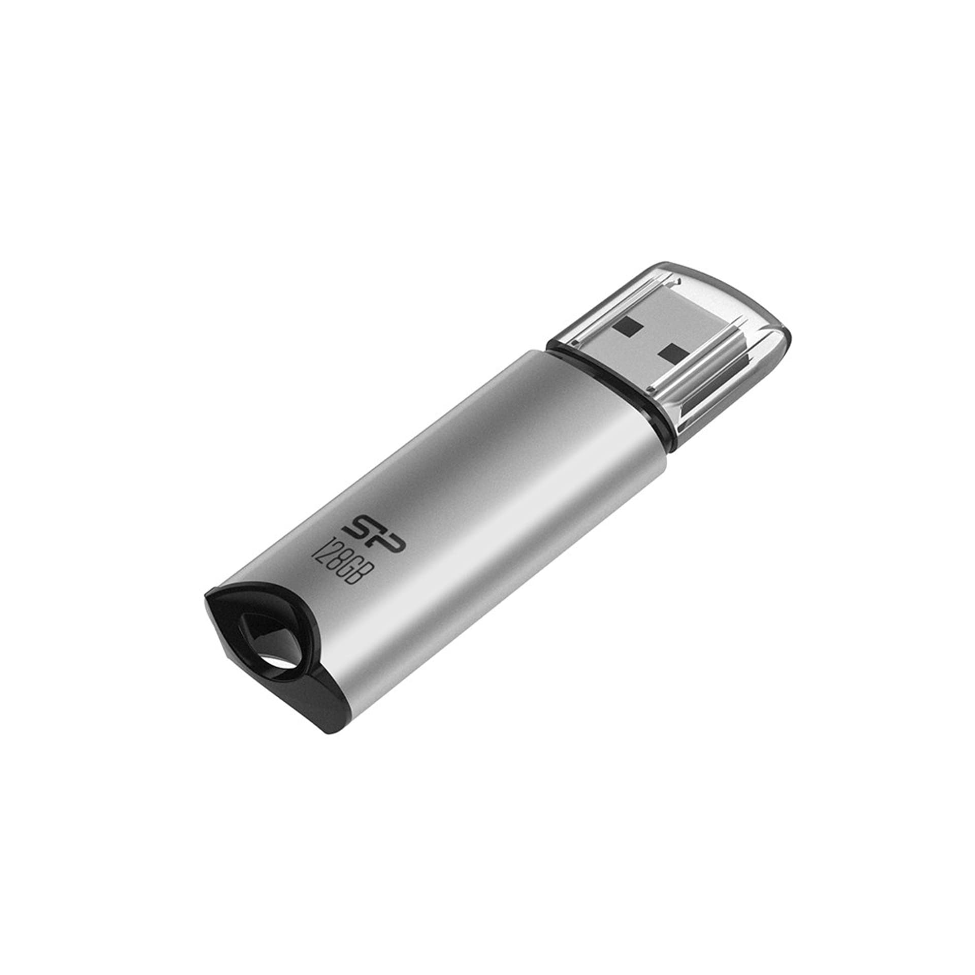 

Pendrive Silicon Power Marvel M02 128GB USB 3.2 kolor srebrny ALU (SP128GBUF3M02V1S)