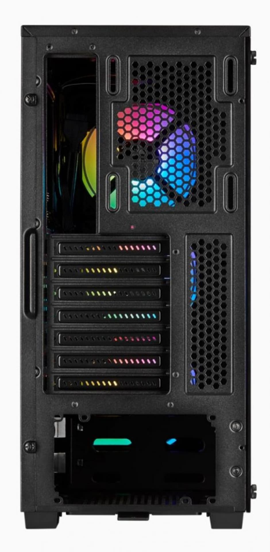 

Corsair Tempered Glass Mid-Tower Smart Case iCUE 220T RGB Okno boczne, Mid-Tower, Czarny, Zasilacz w zestawie Nie, Stal, Hartowa