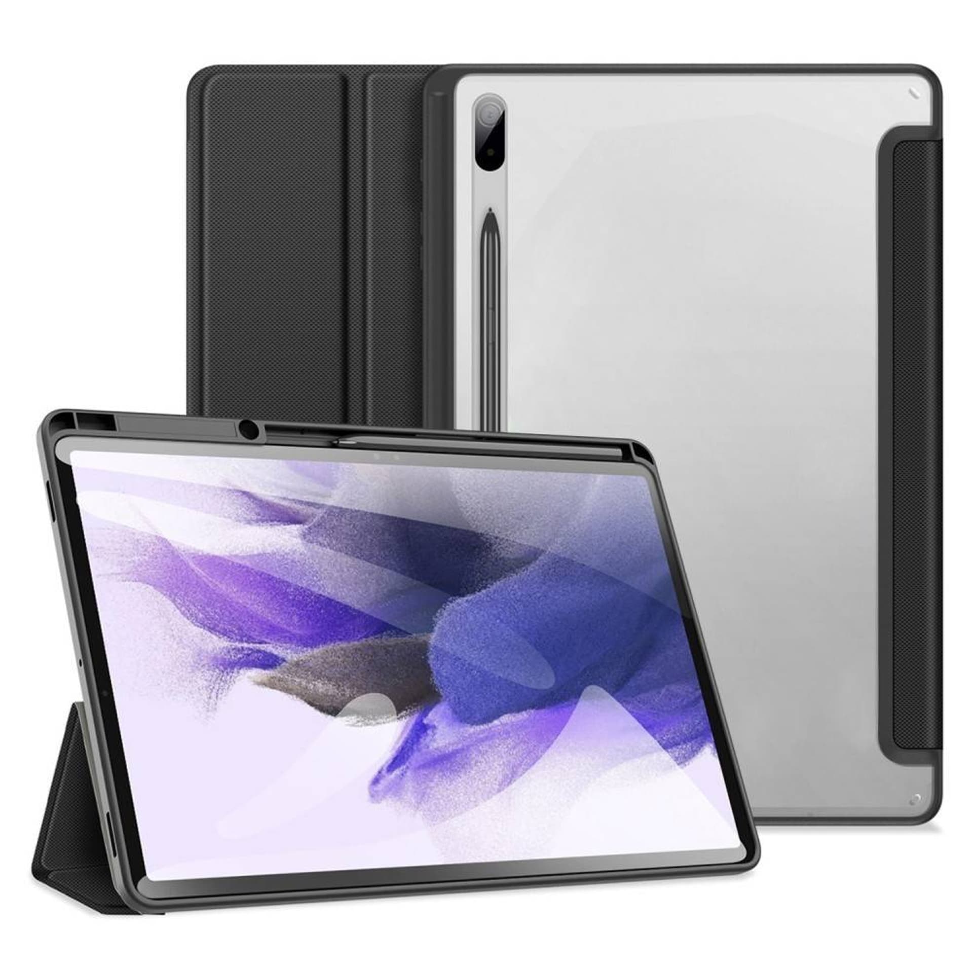 

Etui SAMSUNG GALAXY TAB A8 10,5" X200 / X205 Dux Ducis Toby Portfel z Klapką Książkowe Skóra Ekologiczna czarne