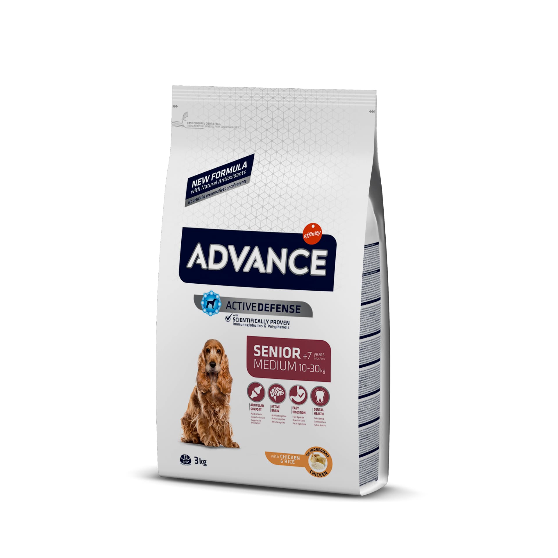 

ADVANCE Medium Senior - sucha karma dla psów seniorów ras średnich 3kg [553311]