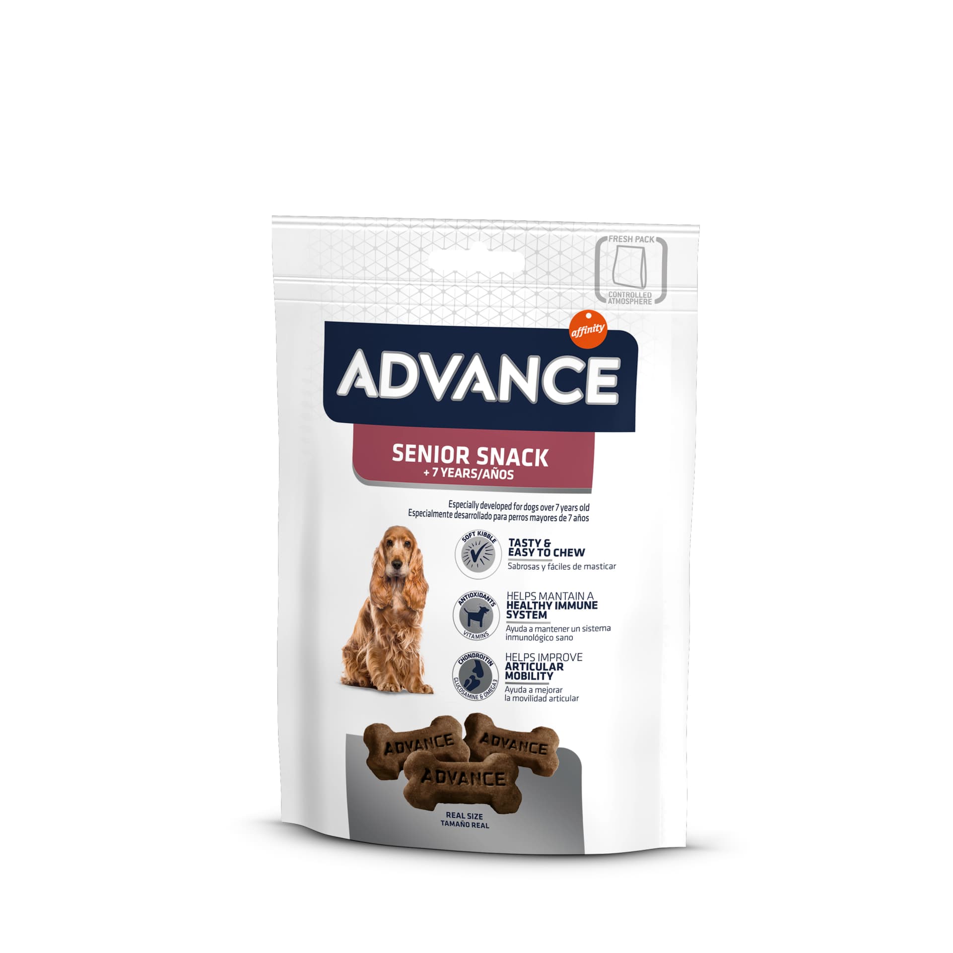

ADVANCE SNACK Senior +7 Years - przysmak dla seniorów 150g [922709]