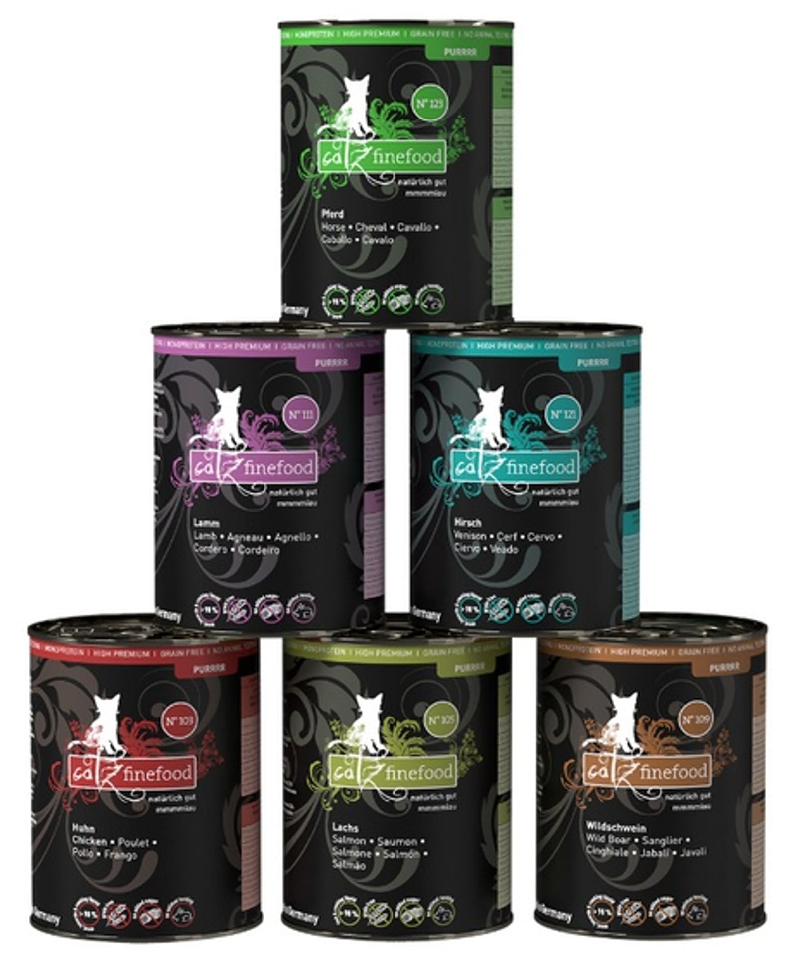 

Catz Finefood Purrrr Collection II puszki multipack 6x375/400g