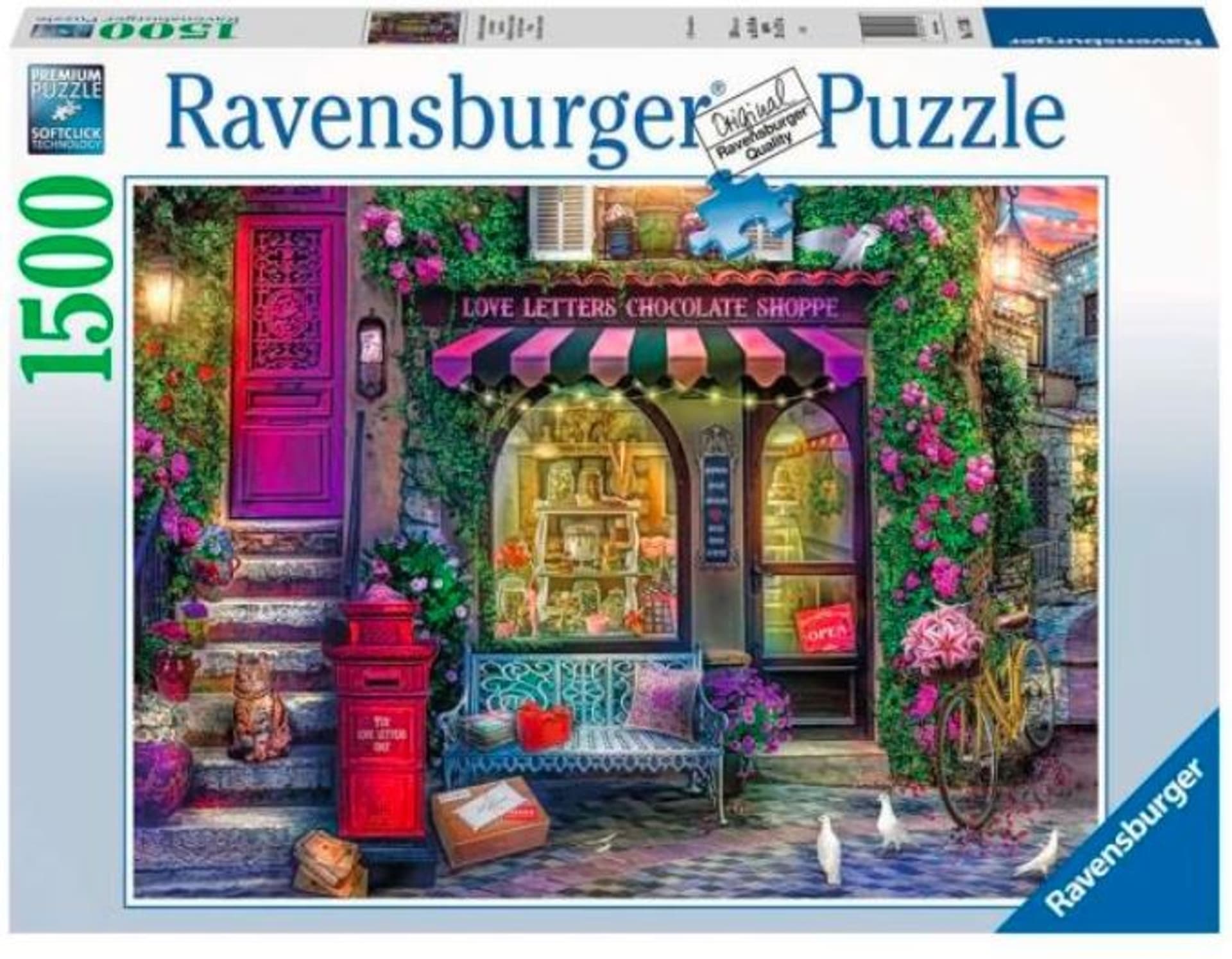 

Puzzle 2D 1500 elementów Sklep z czekoladą