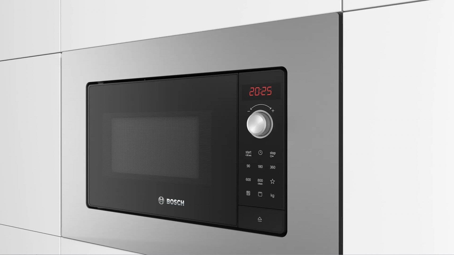 

Bosch Microwave Oven BFL623MS3 Built-in, 20 L, 800 W, Stainless steel