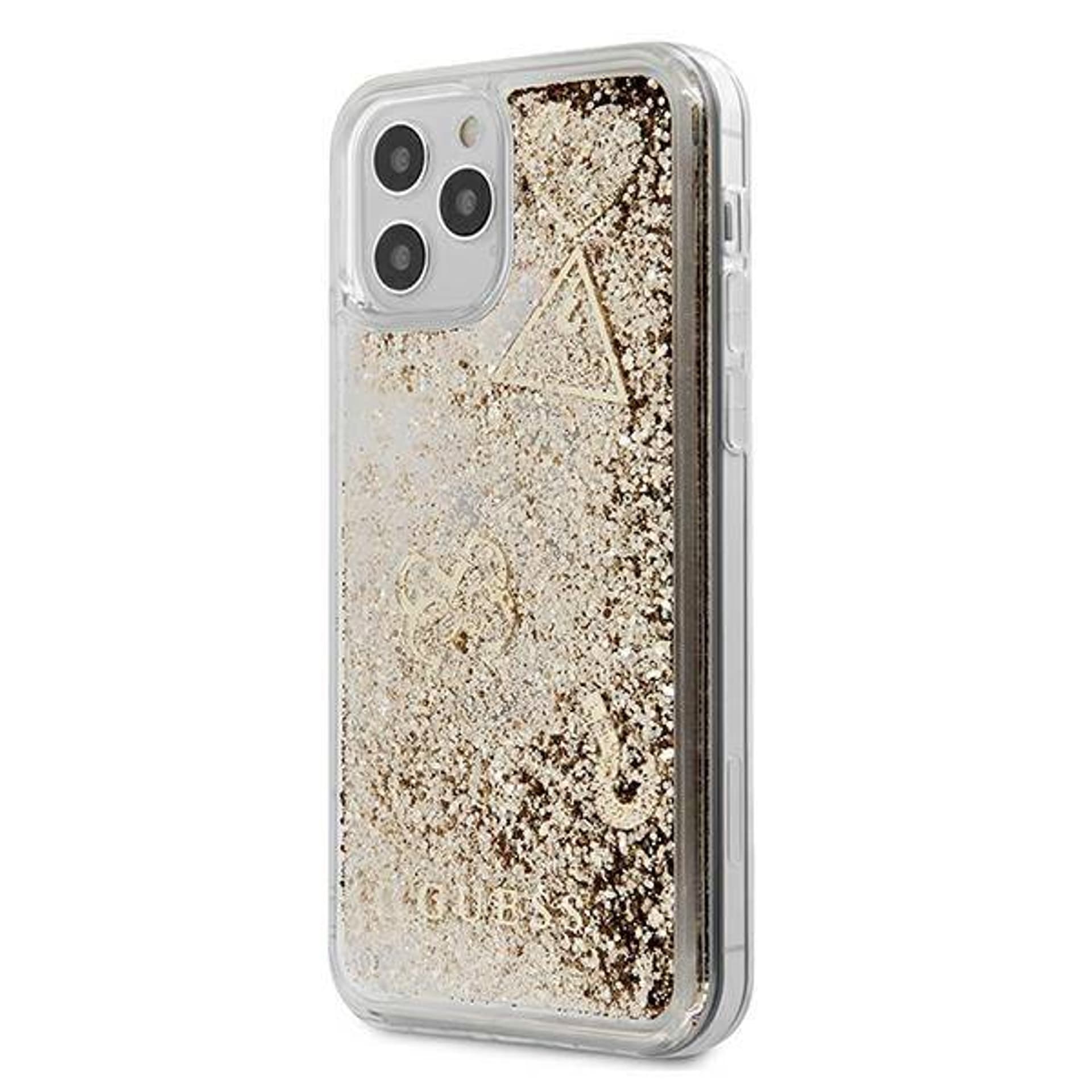 

Guess GUHCP12MGLHFLGO iPhone 12/12 Pro 6,1" gold/złoty hardcase Glitter Charms