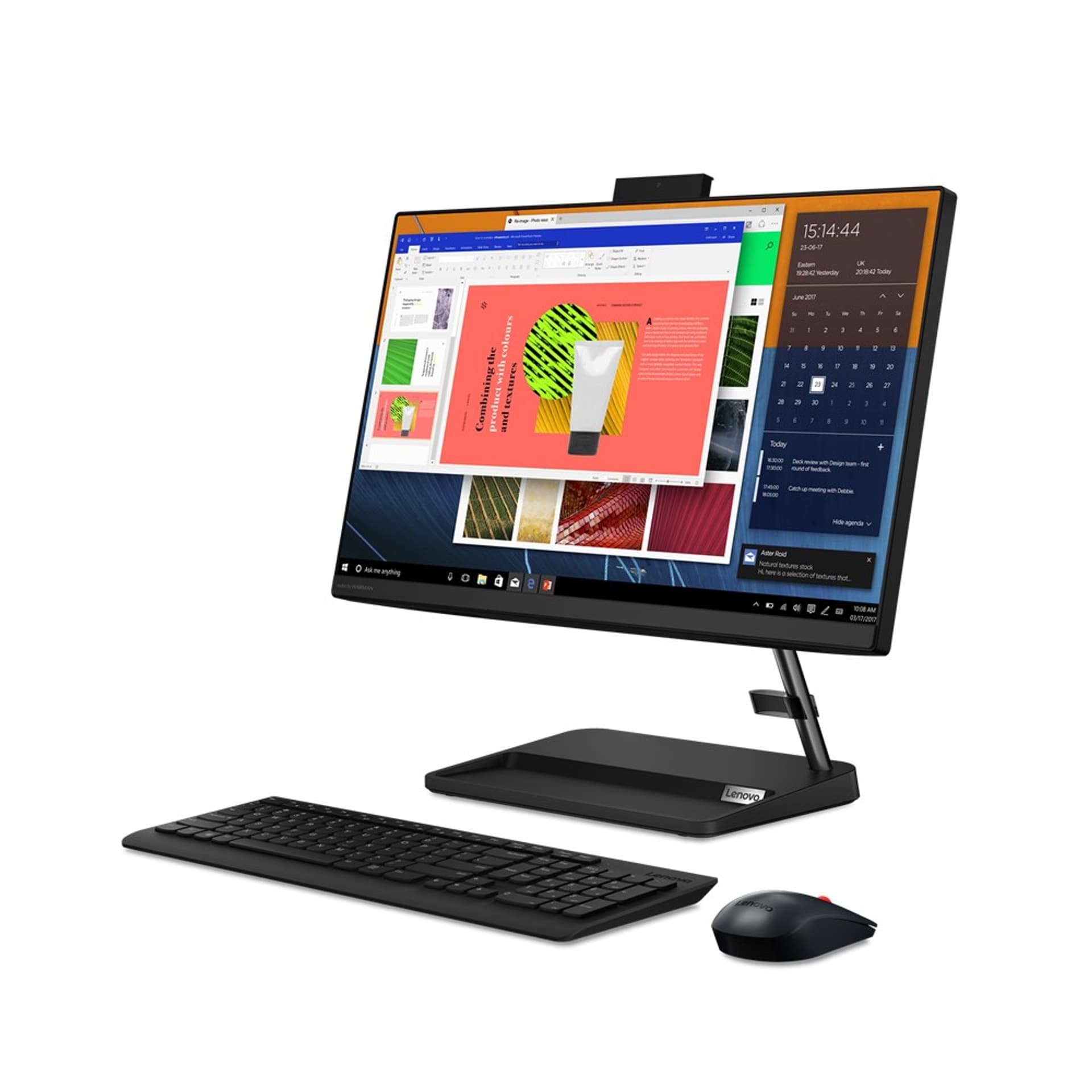 

Lenovo IdeaCentre AIO 3 24ADA6 Athlon Silver 3050U 23.8" FHD IPS 250nits 8GB DDR4 2400 SSD512 AMD Radeon Graphics Keyboard + Mouse LAN Win11 Black