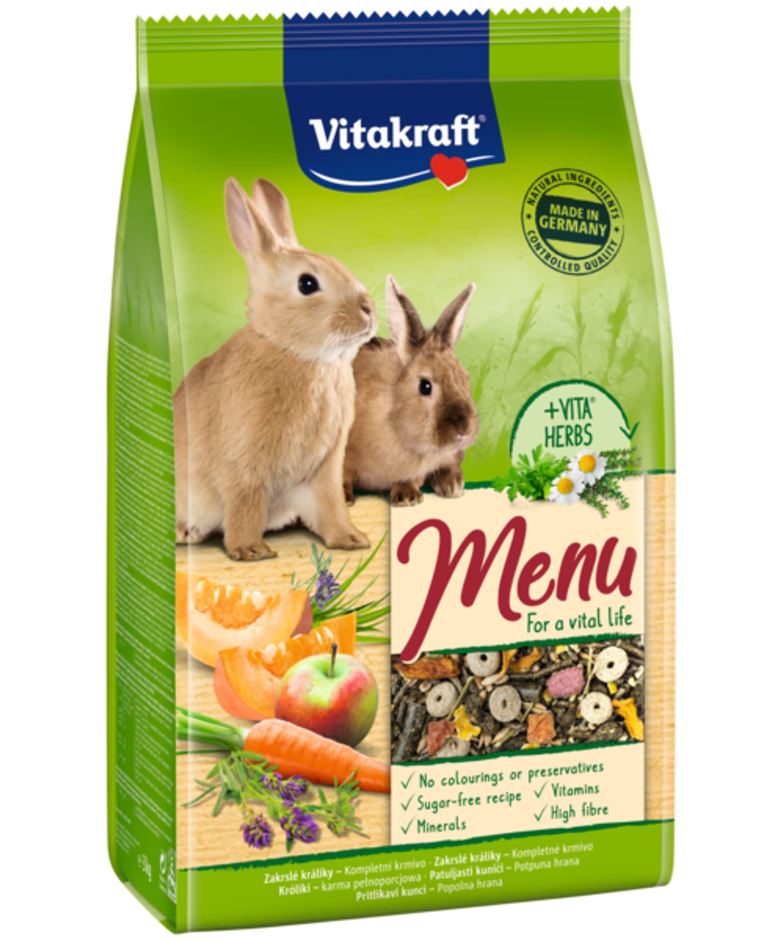 

VITAKRAFT MENU VITAL 3kg karma d/królika