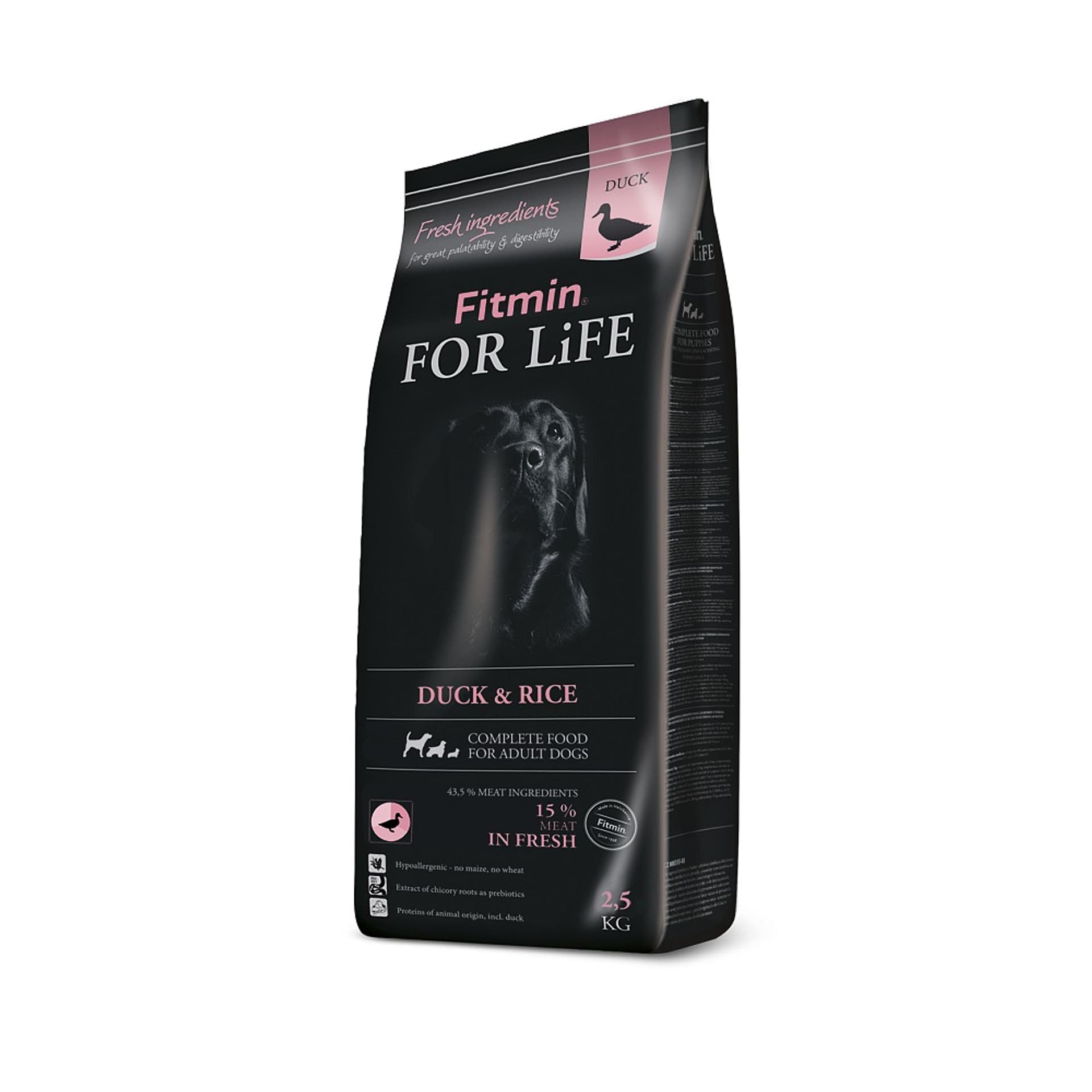 

FITMIN dog For Life Duck & Rice 2,5kg