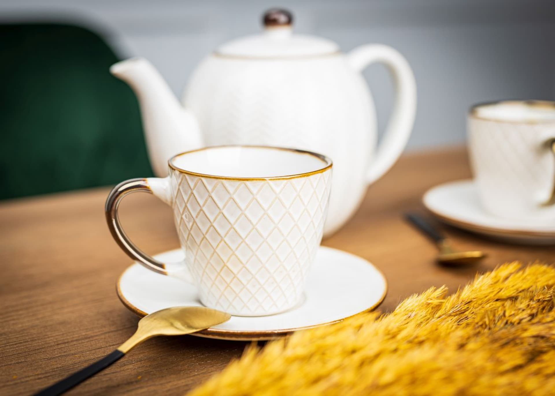 

Filiżanka ceramiczna Queen 210 ml wzór 4