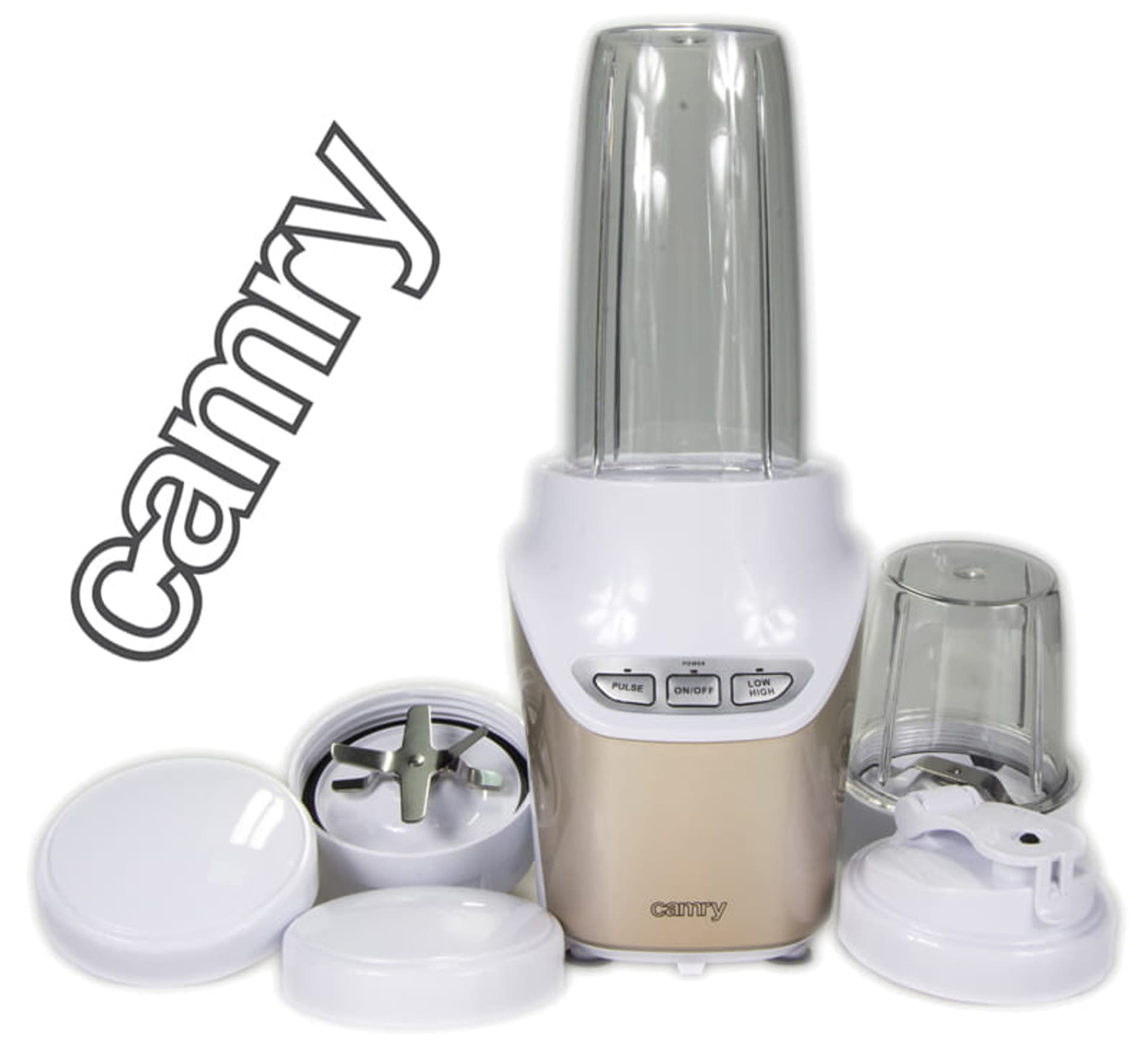 

Blender kielichowy, mikser Camry CR 4071 zestaw