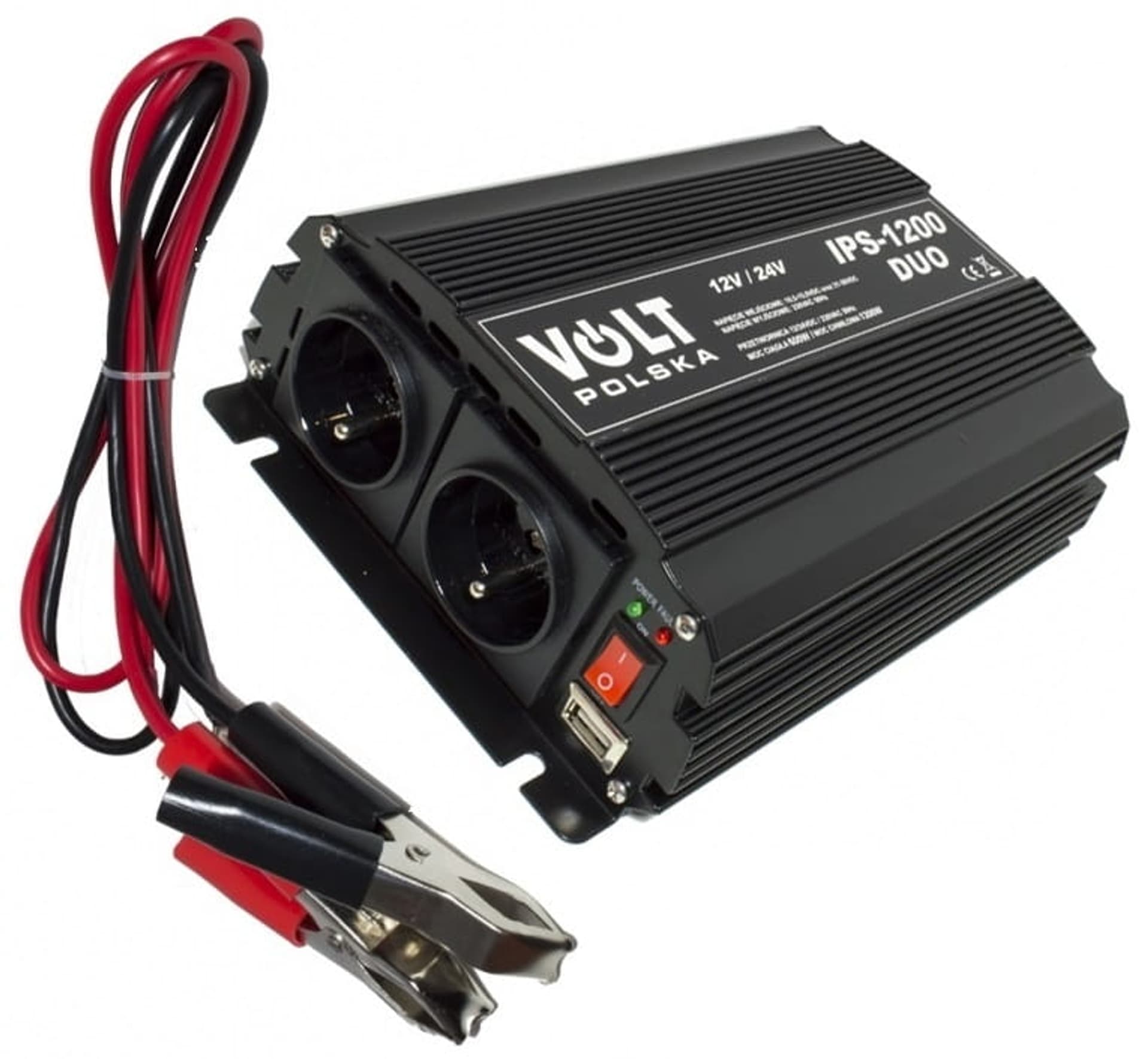 

Przetwornica napięcia Volt IPS-1200 DUO 12/24/230V 1200W