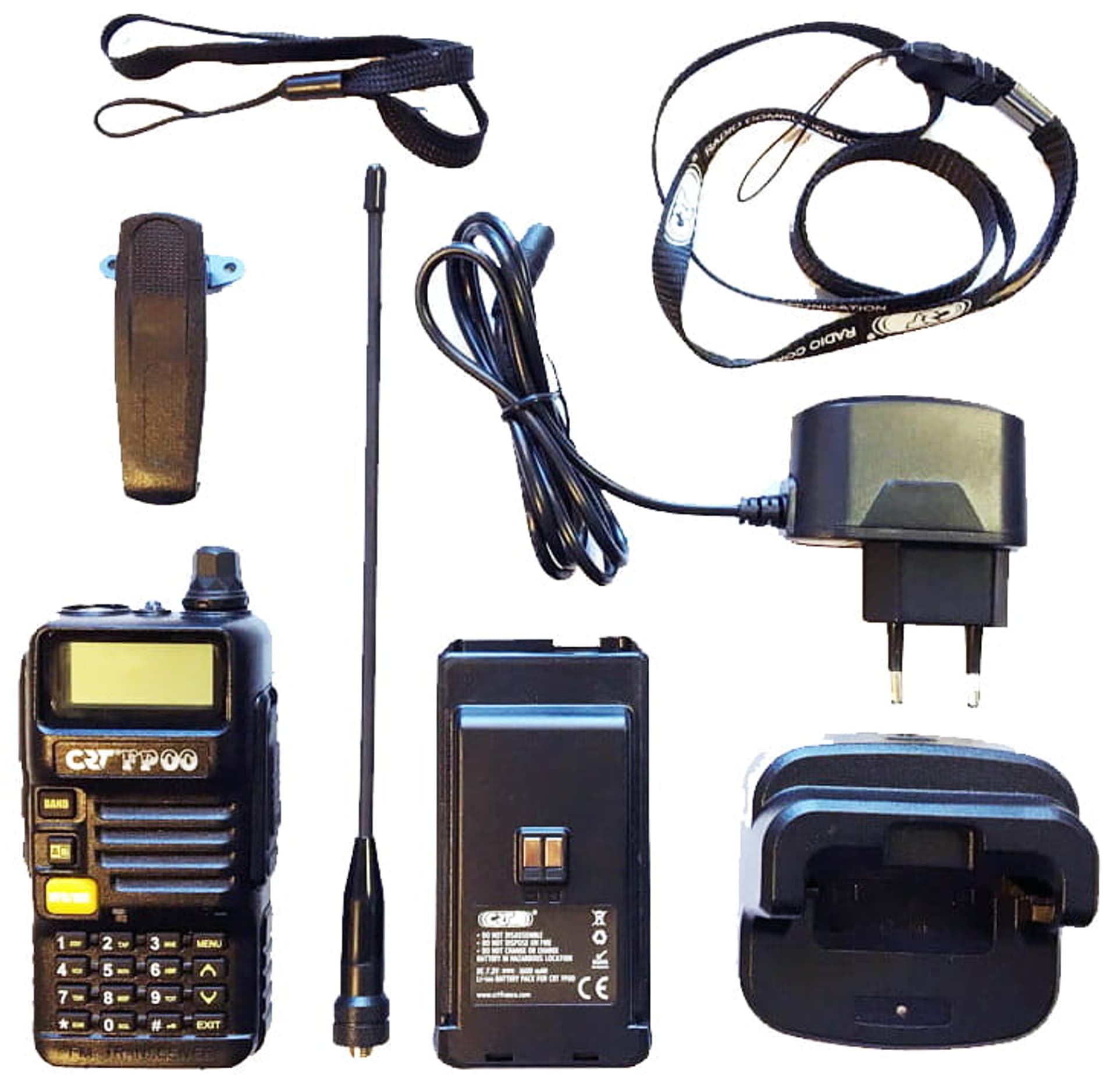 Radiotelefon VHF UHF CRT-FP-00 dual band