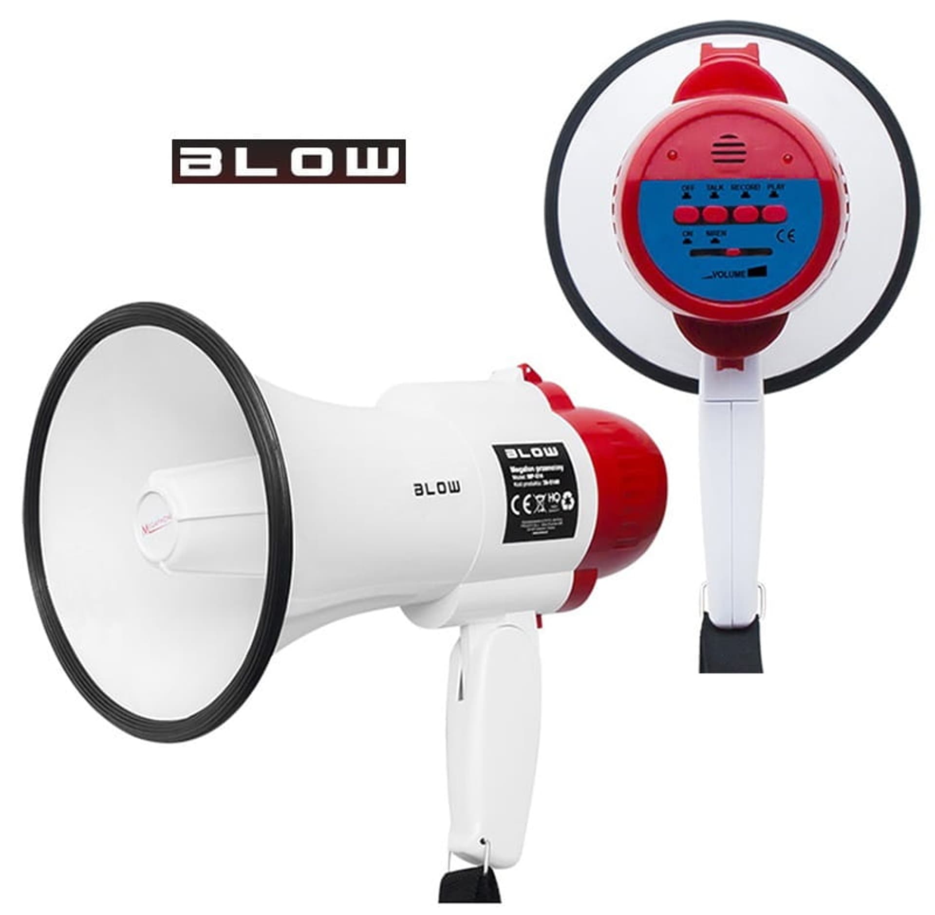 

Megafon przenośny typu horn Blow MP-514